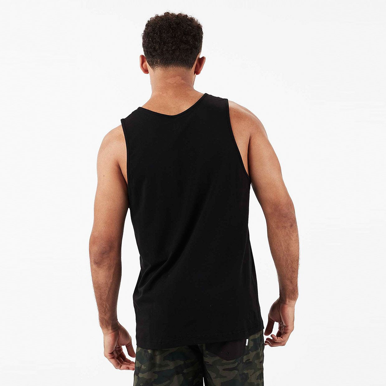 Tuvalu Stretch Tank | Black