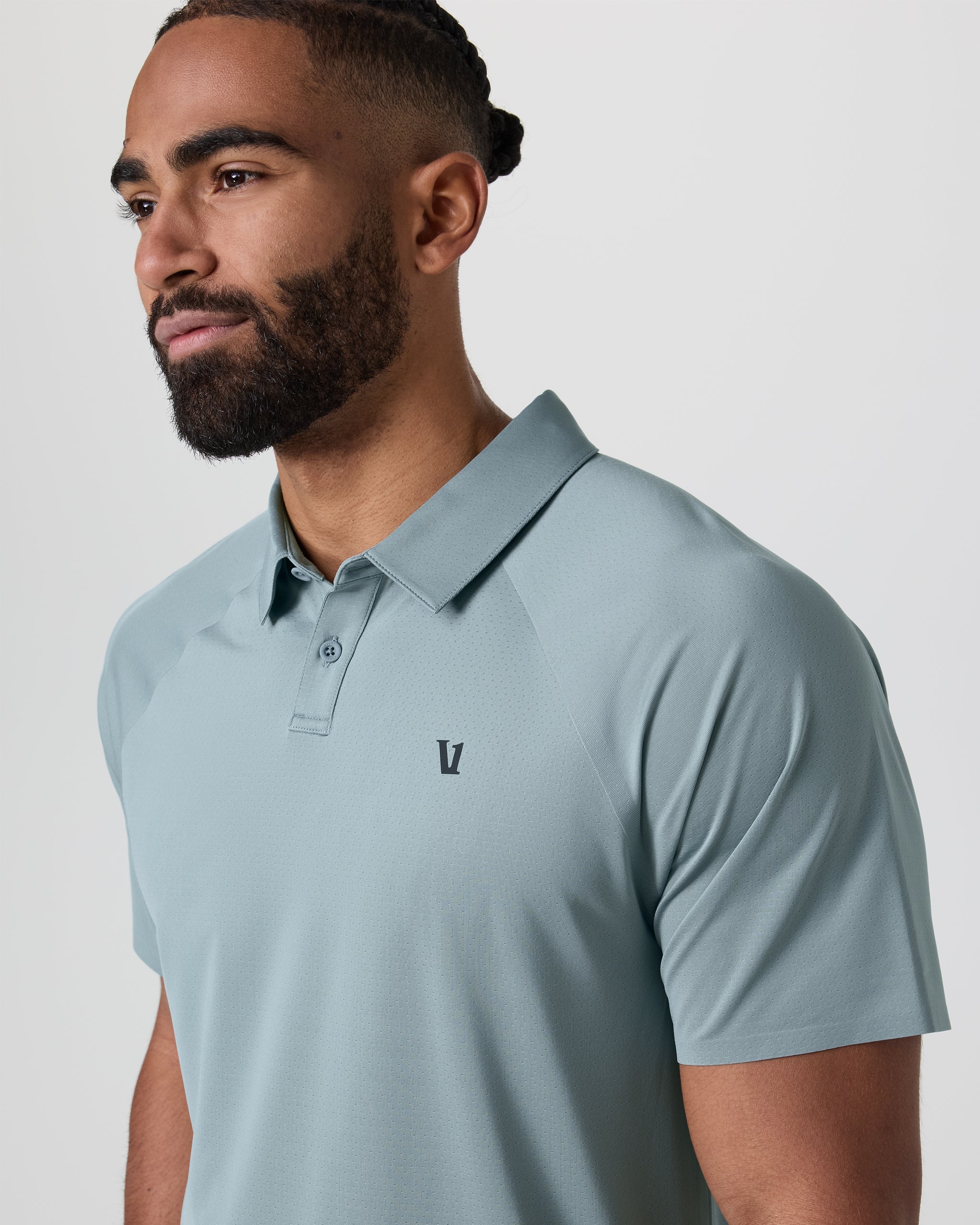Short Sleeve Viewpoint Polo | Mist