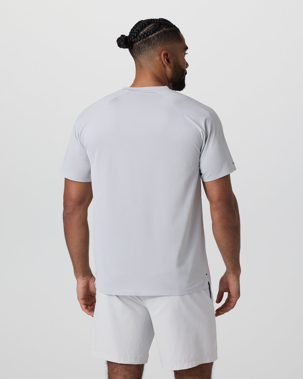 Short Sleeve Viewpoint Henley | Sky Grey
