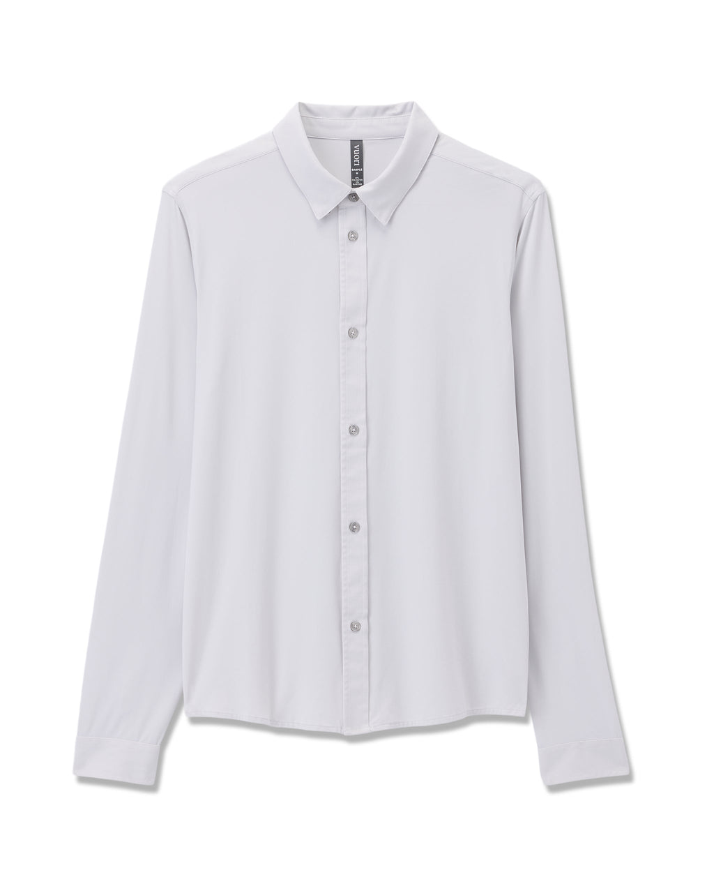 Long Sleeve TravelLite Button Down | Frost Grey