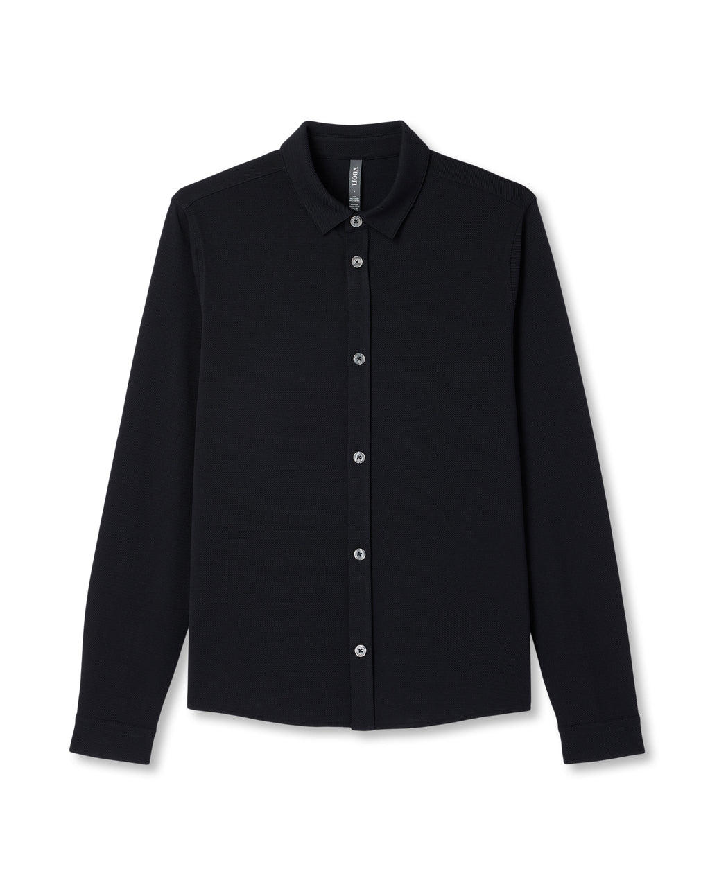 Long Sleeve North Beach Button Down | Black