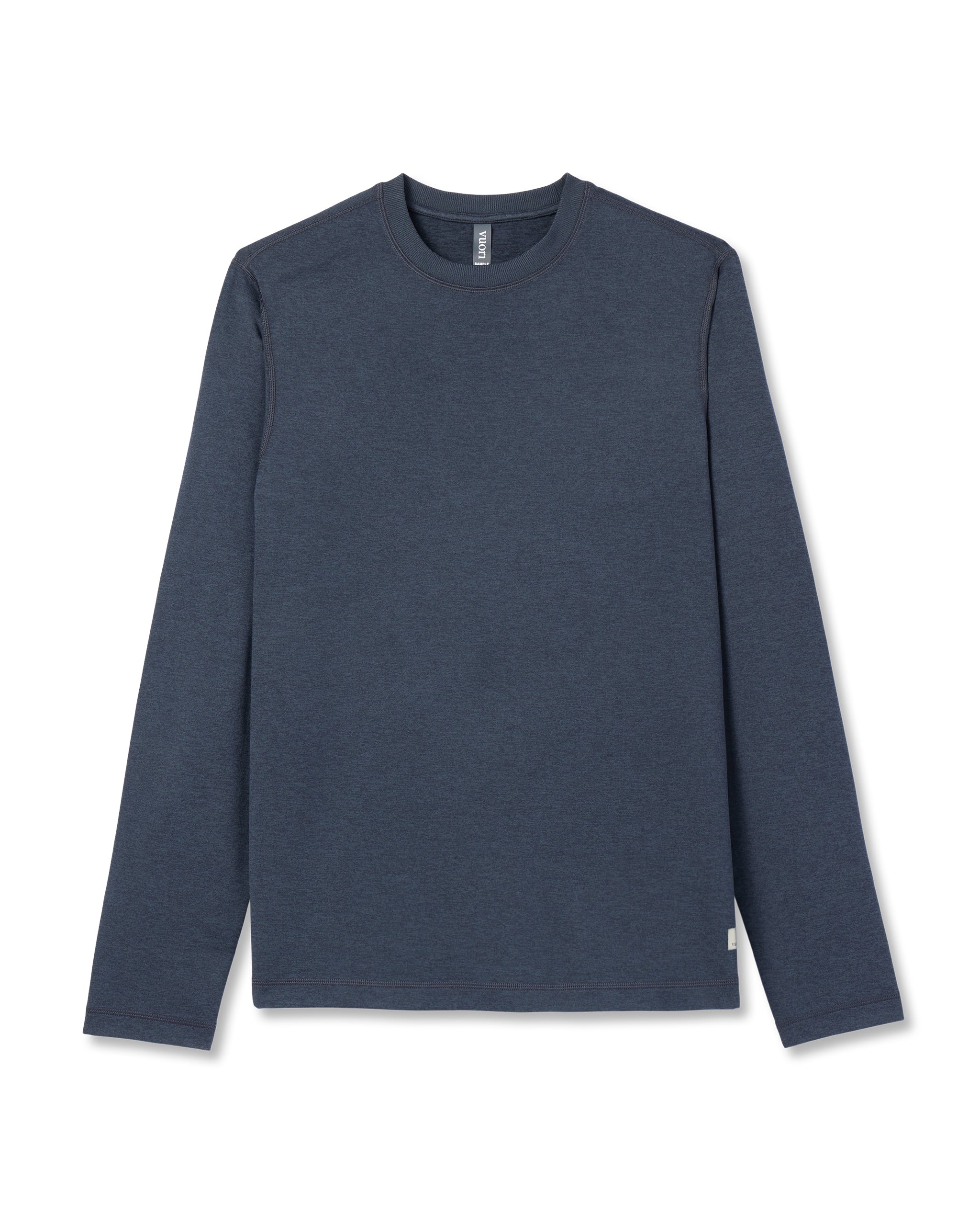 Long Sleeve Ponto Performance Tee | Midnight Heather