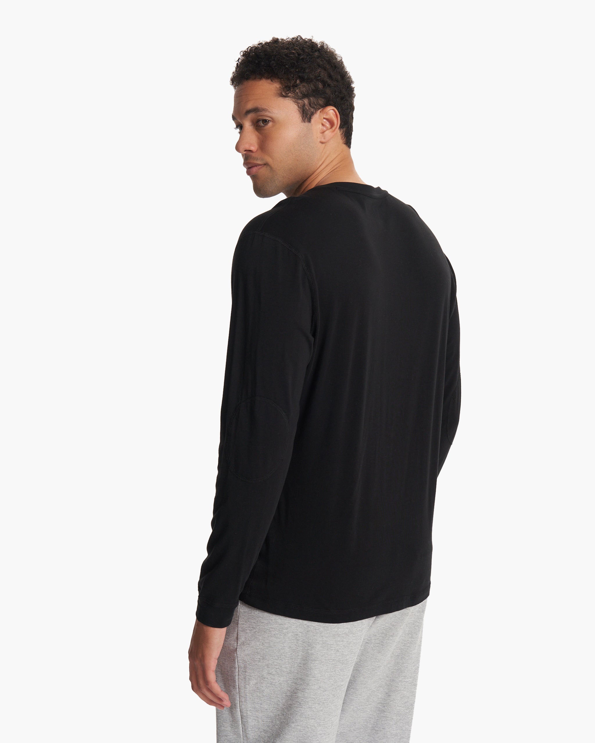 Long-Sleeve Ever Henley | Black