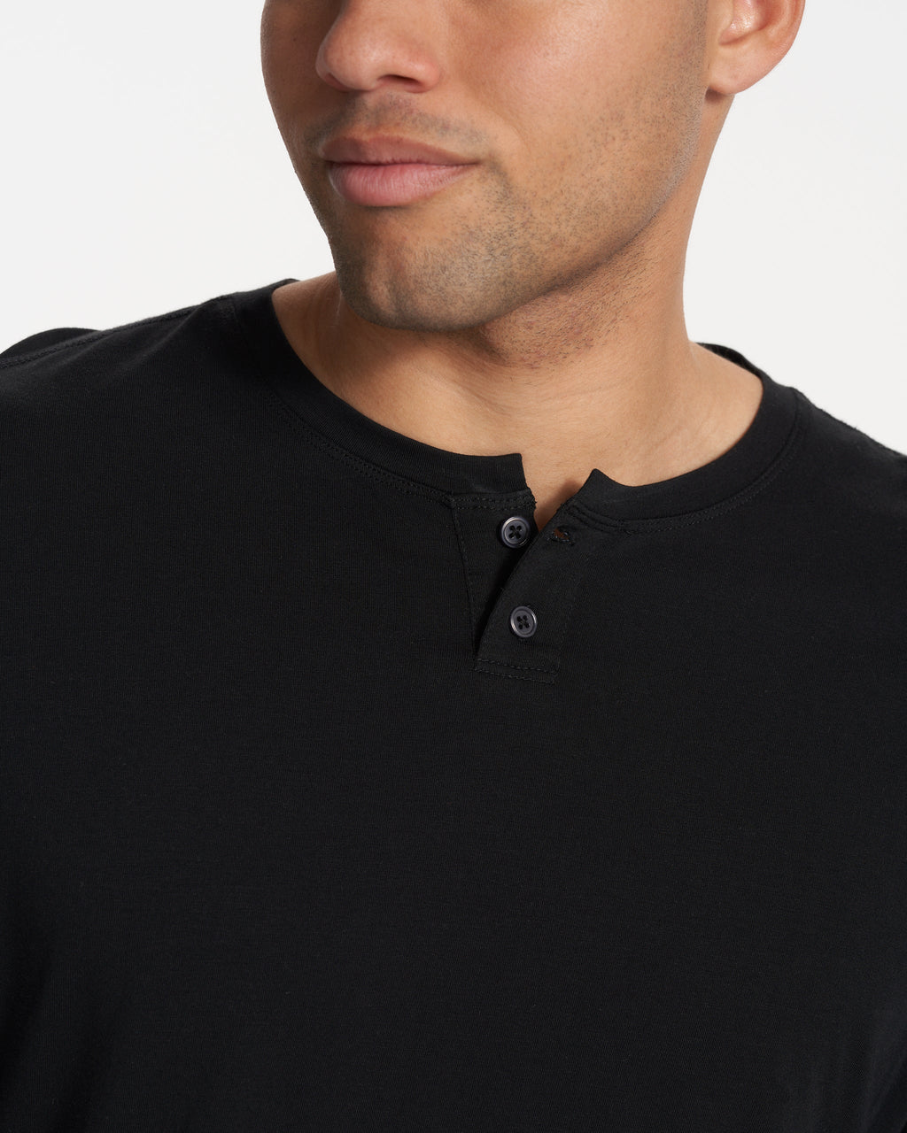 Long-Sleeve Ever Henley | Black