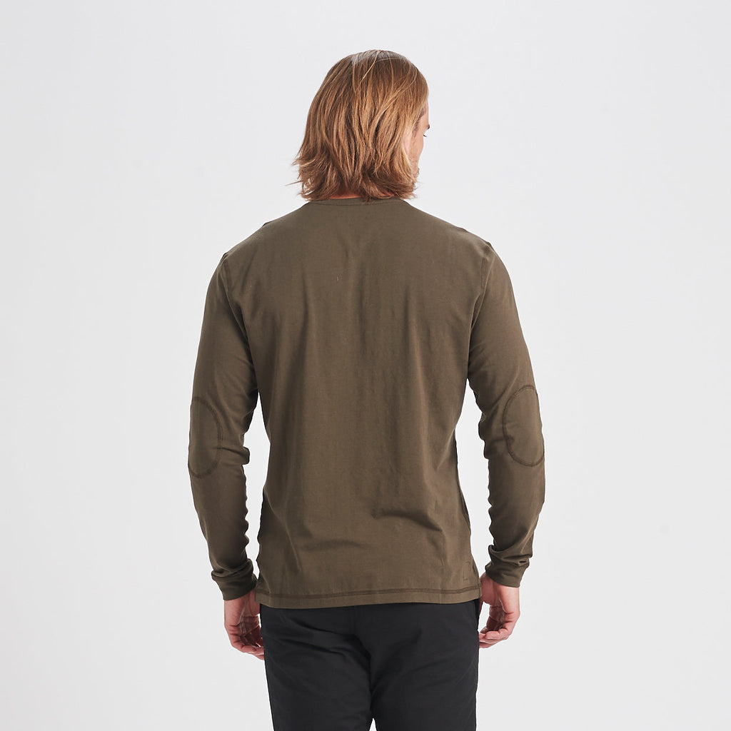 Long-Sleeve Ever Henley | Evergreen