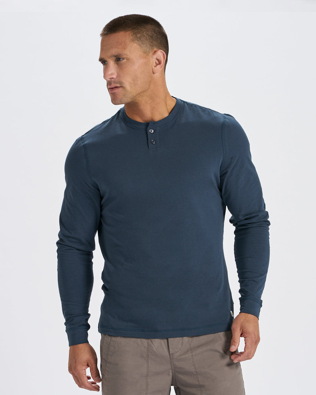 Long-Sleeve Ever Henley | Indigo