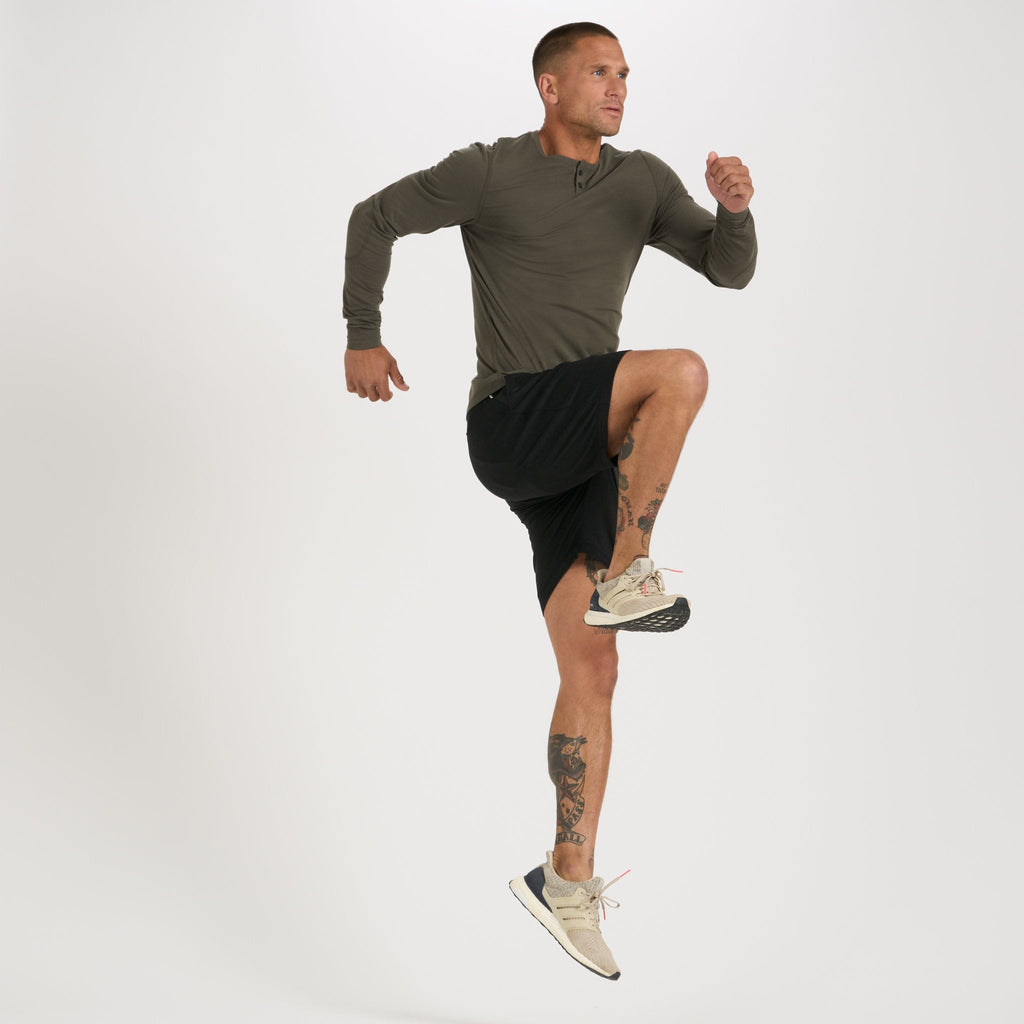 Long-Sleeve Ever Henley | Oregano