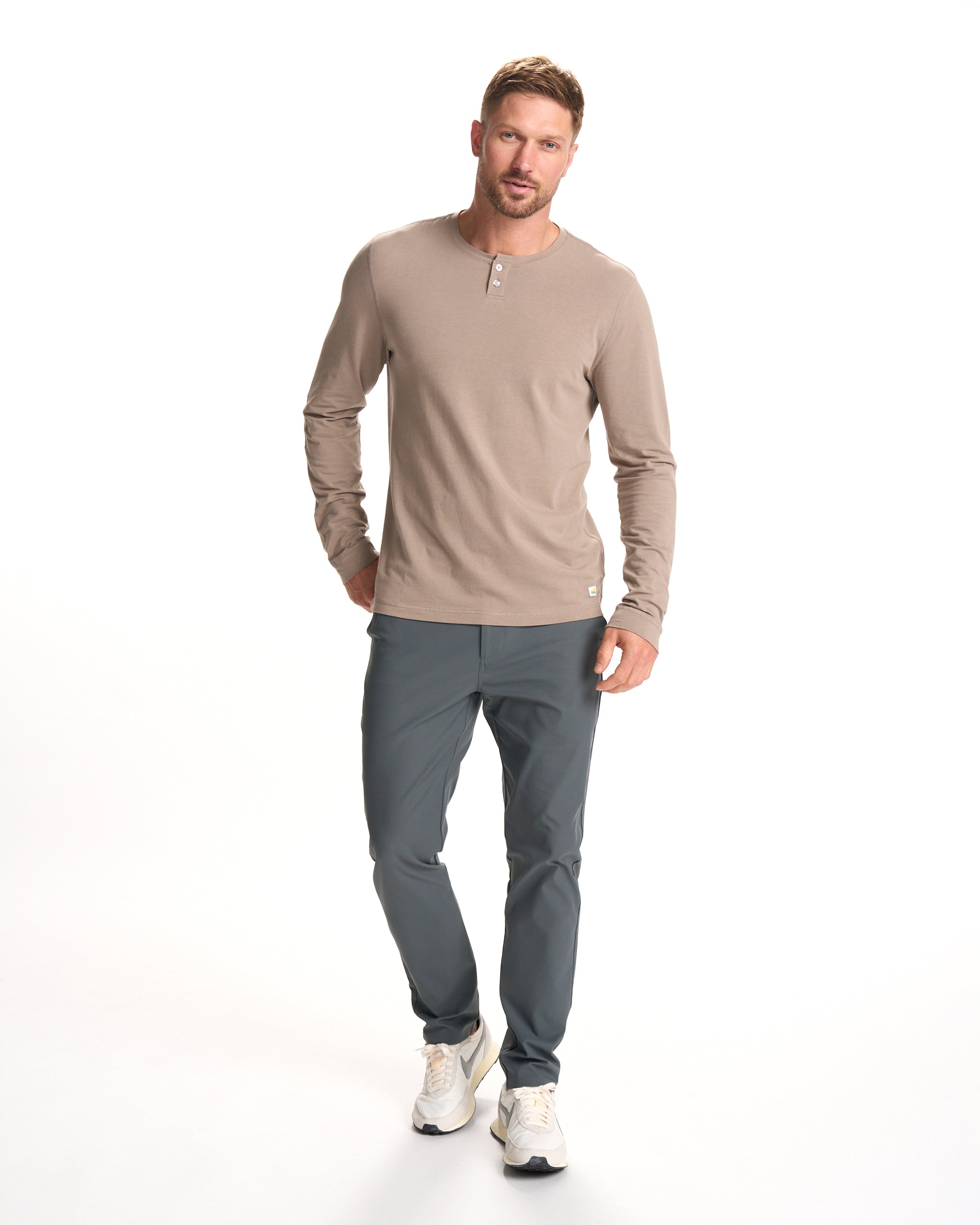 Long-Sleeve Ever Henley | Walnut