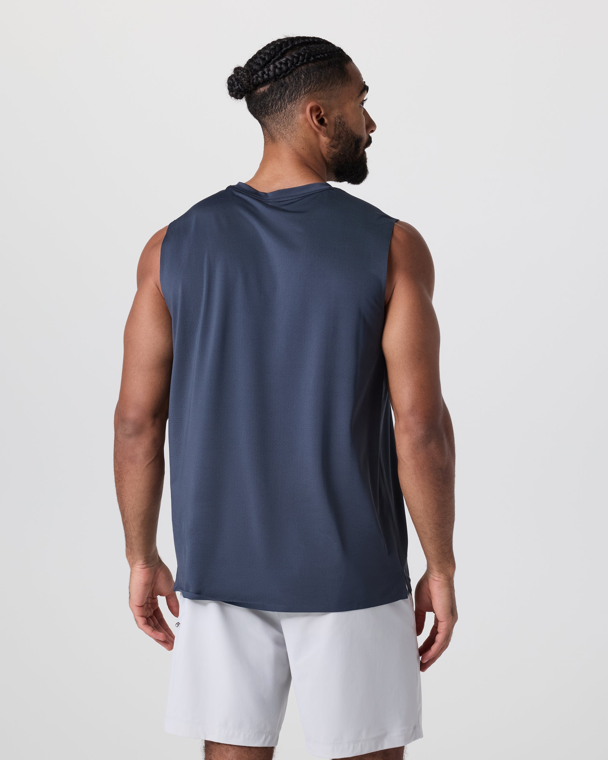 Viewpoint Muscle Tank | Navy