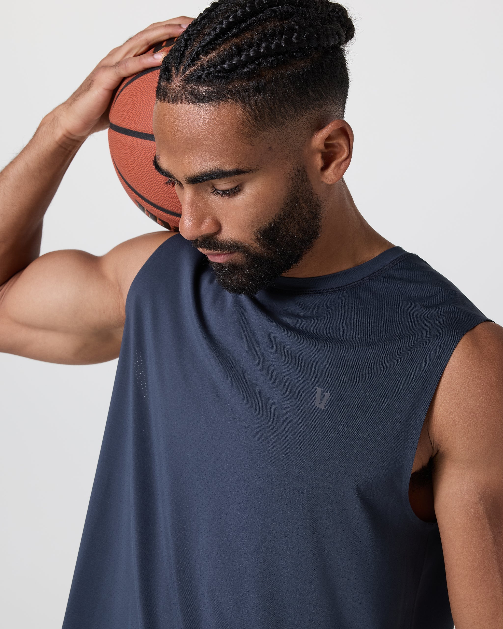 Viewpoint Muscle Tank | Navy