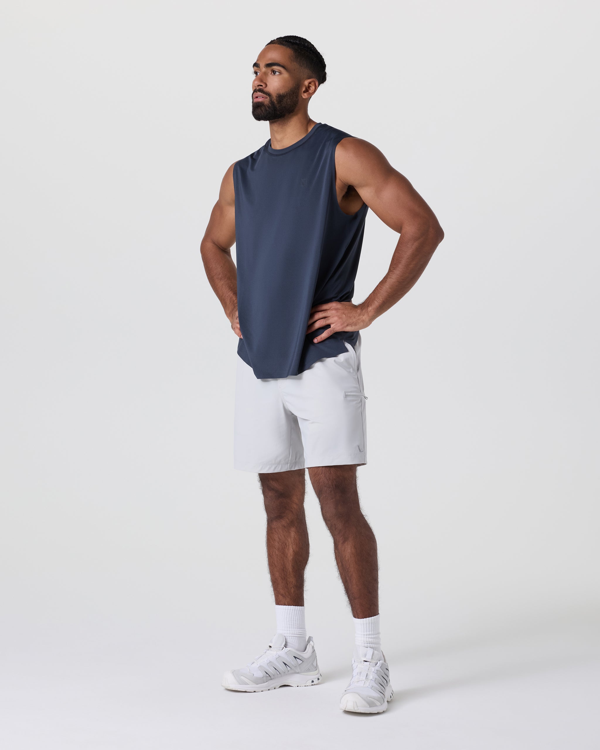 Viewpoint Muscle Tank | Navy
