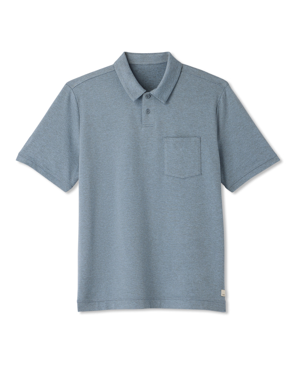 Short Sleeve Ponto Performance Polo | Dusty Blue Heather