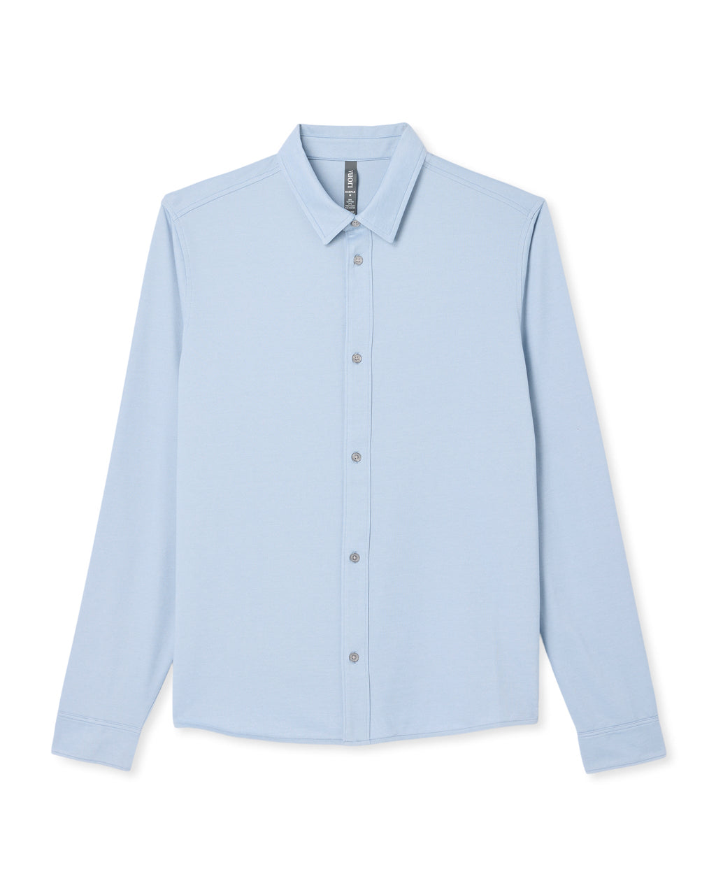 Long Sleeve Knit Oxford Button Down - Classic Fit | Blue Dusk