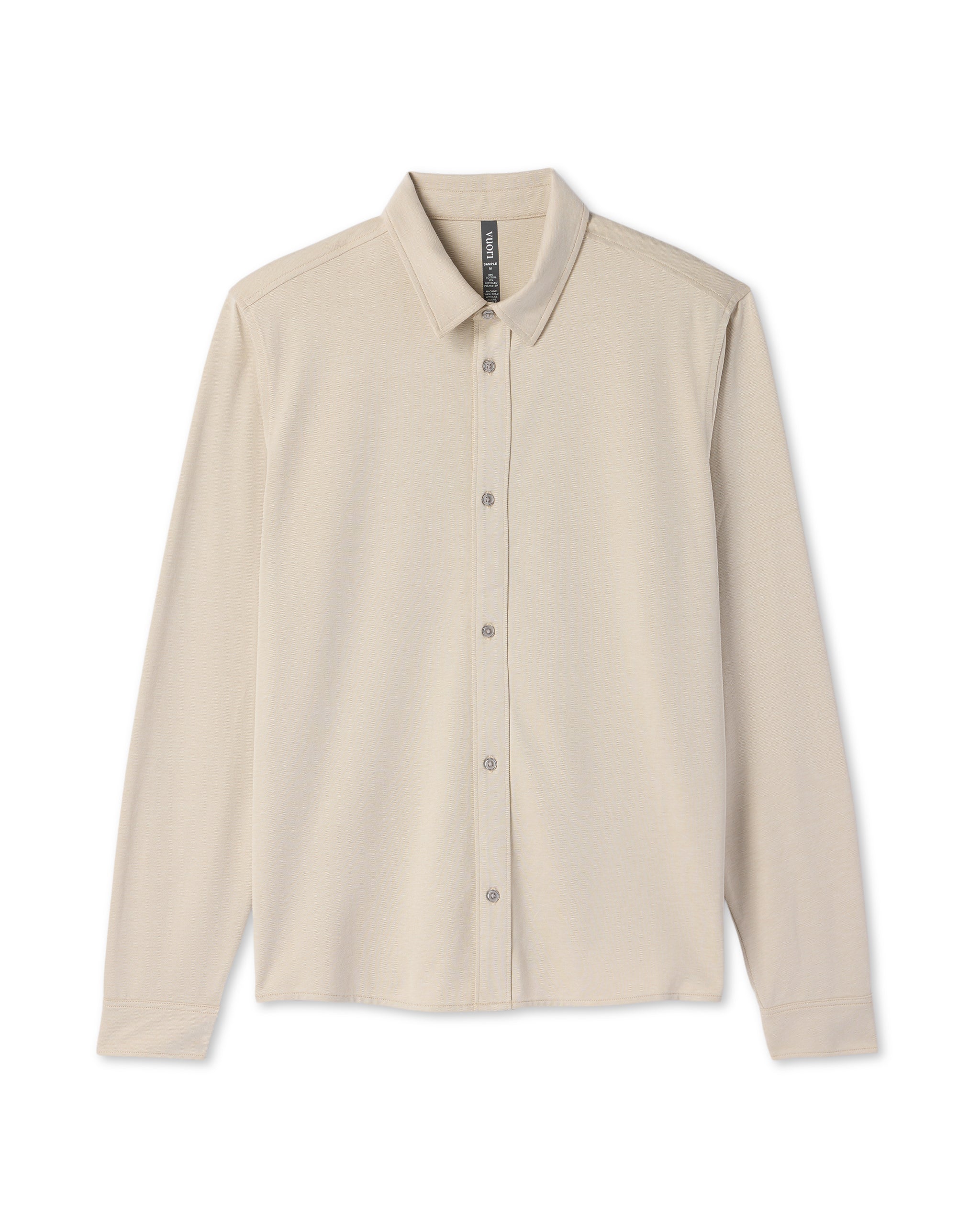 Long Sleeve Knit Oxford Button Down - Classic Fit | Trench