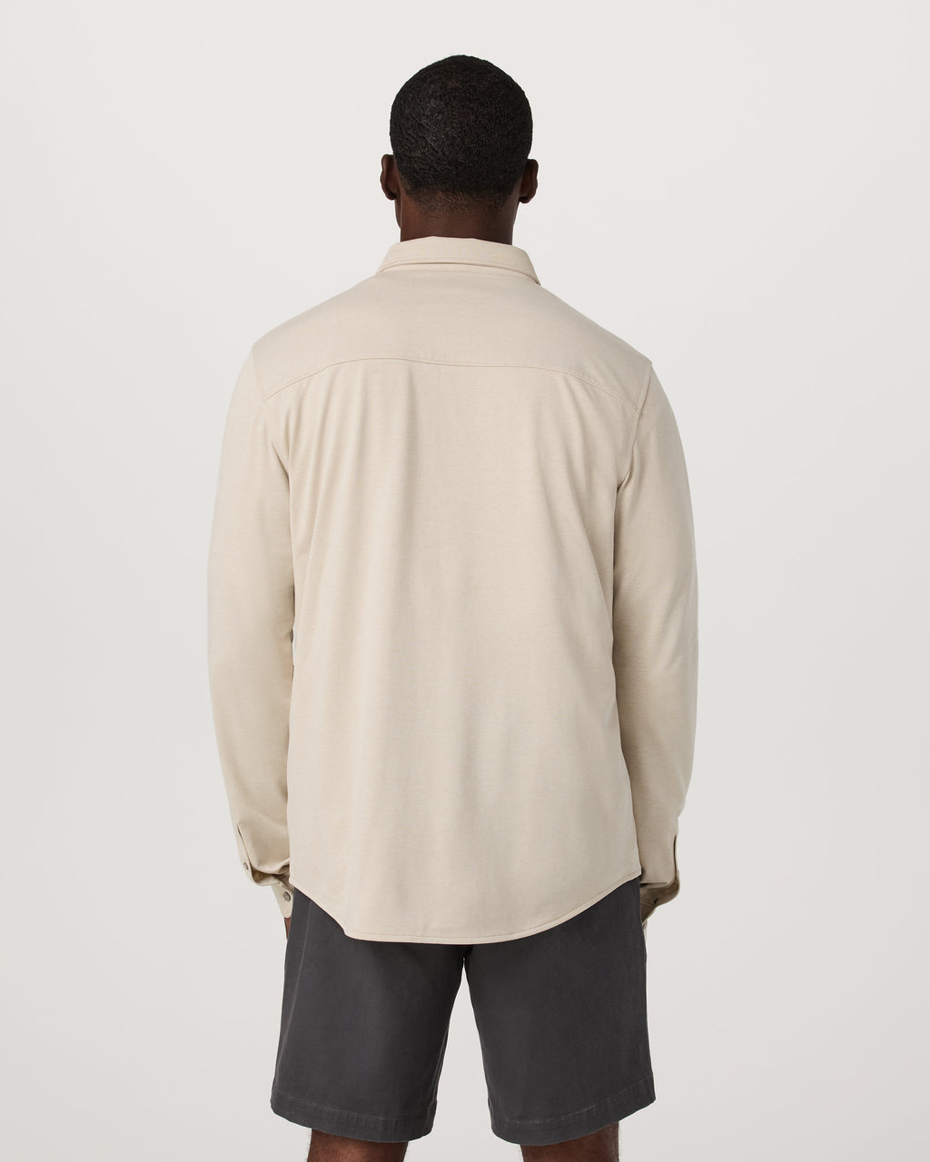 Long Sleeve Knit Oxford Button Down - Classic Fit | Trench