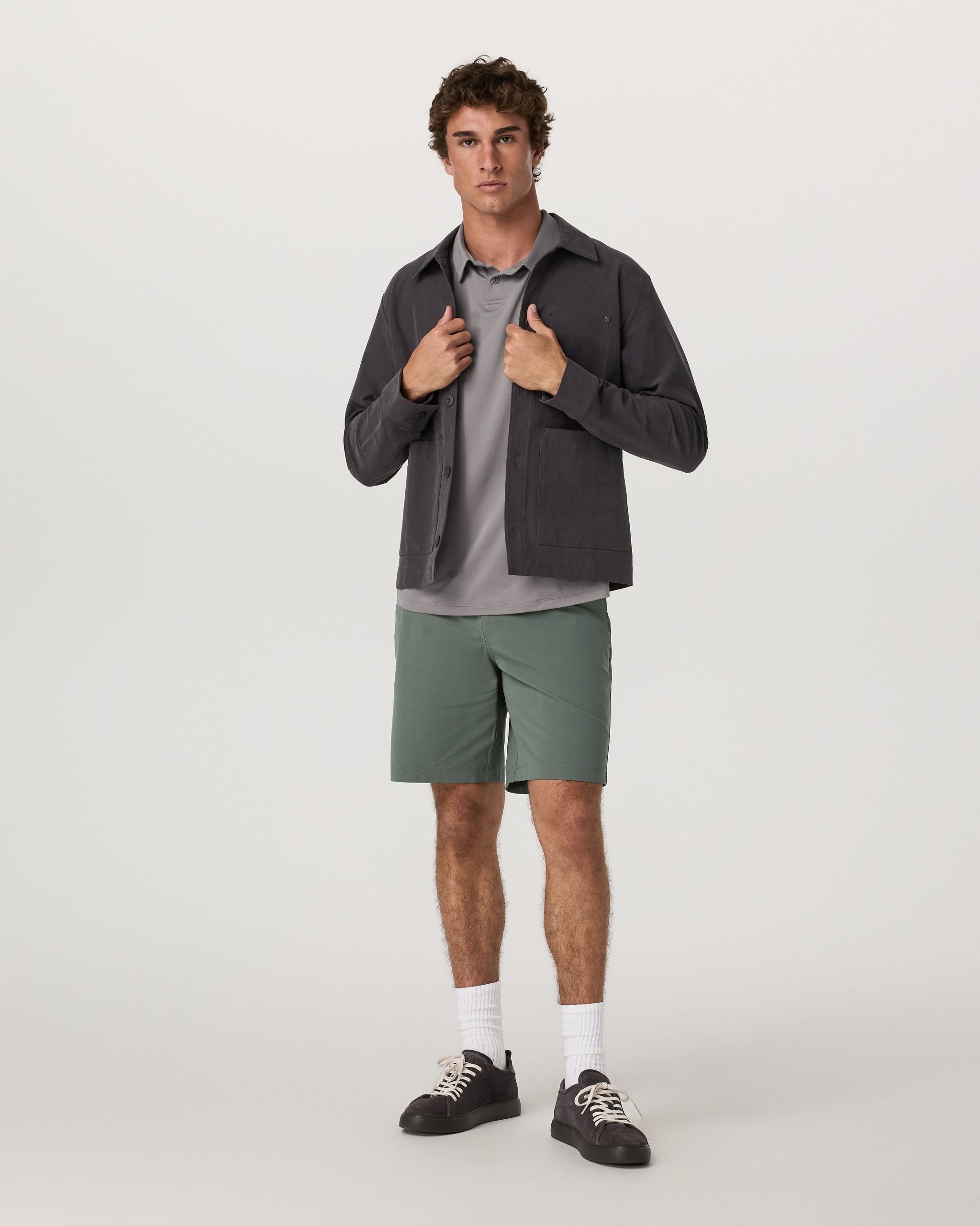 Short Sleeve Viewpoint Performance Polo 2.0 | Cavern Grey