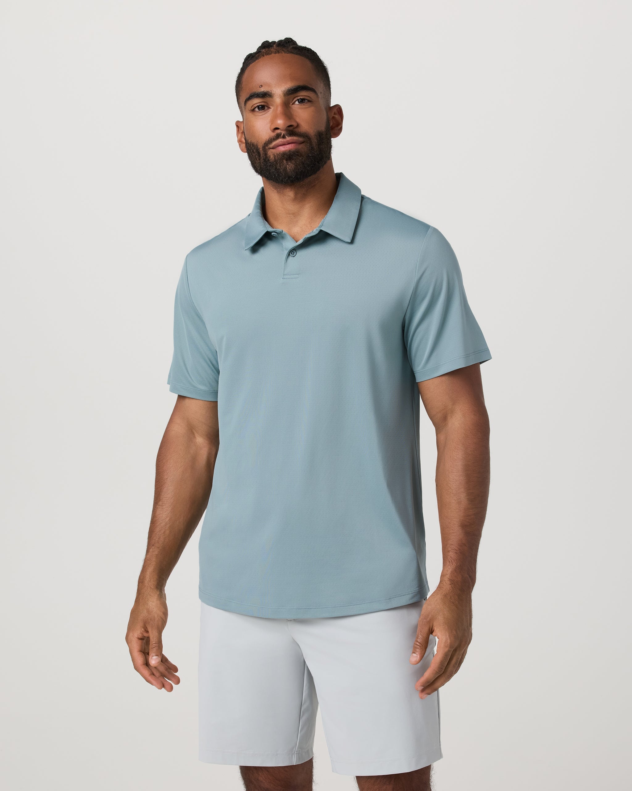 Short Sleeve Viewpoint Performance Polo 2.0 | Mist