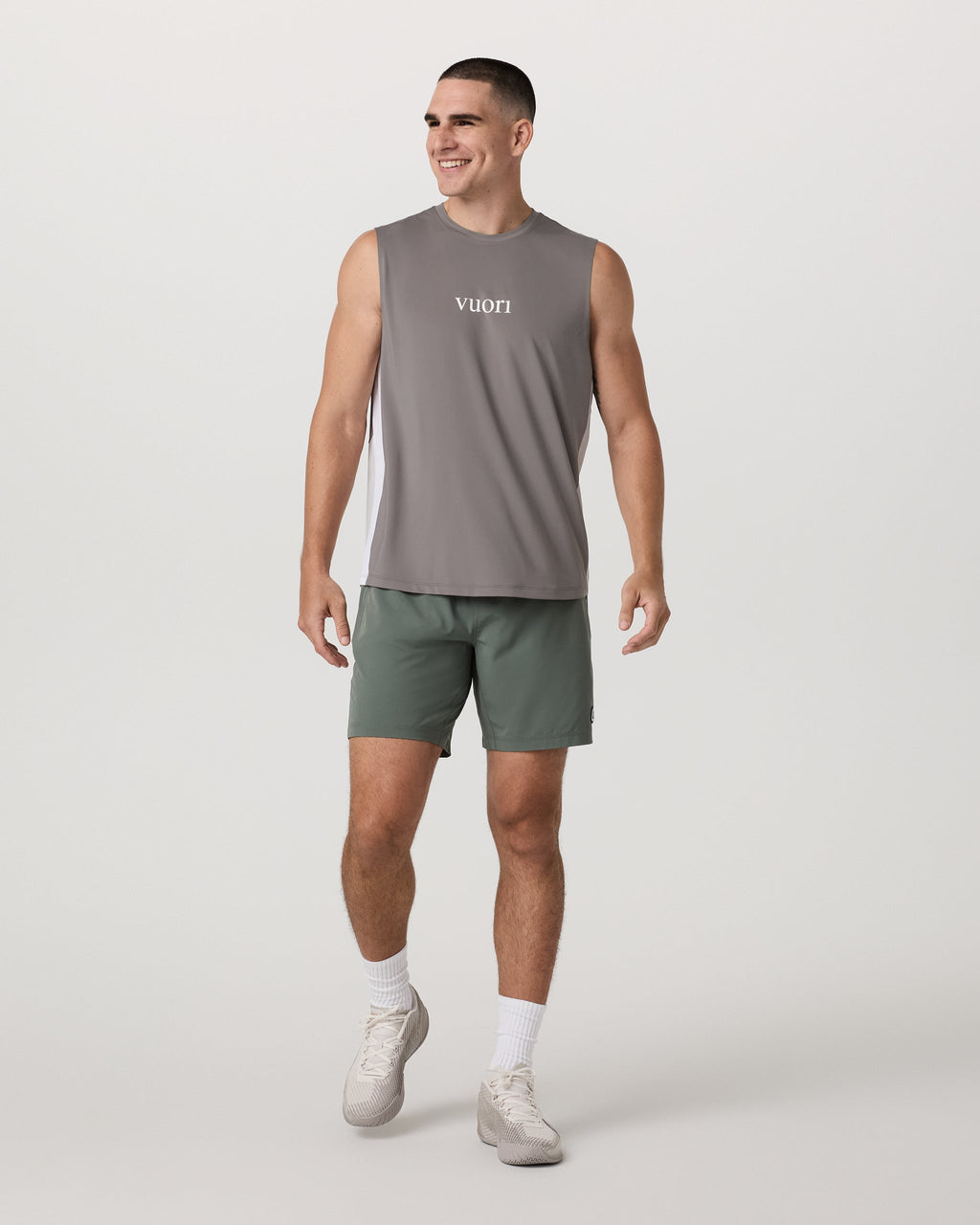 Sleeveless Viewpoint Muscle Tank 2.0 Pro | Cavern Grey Pro