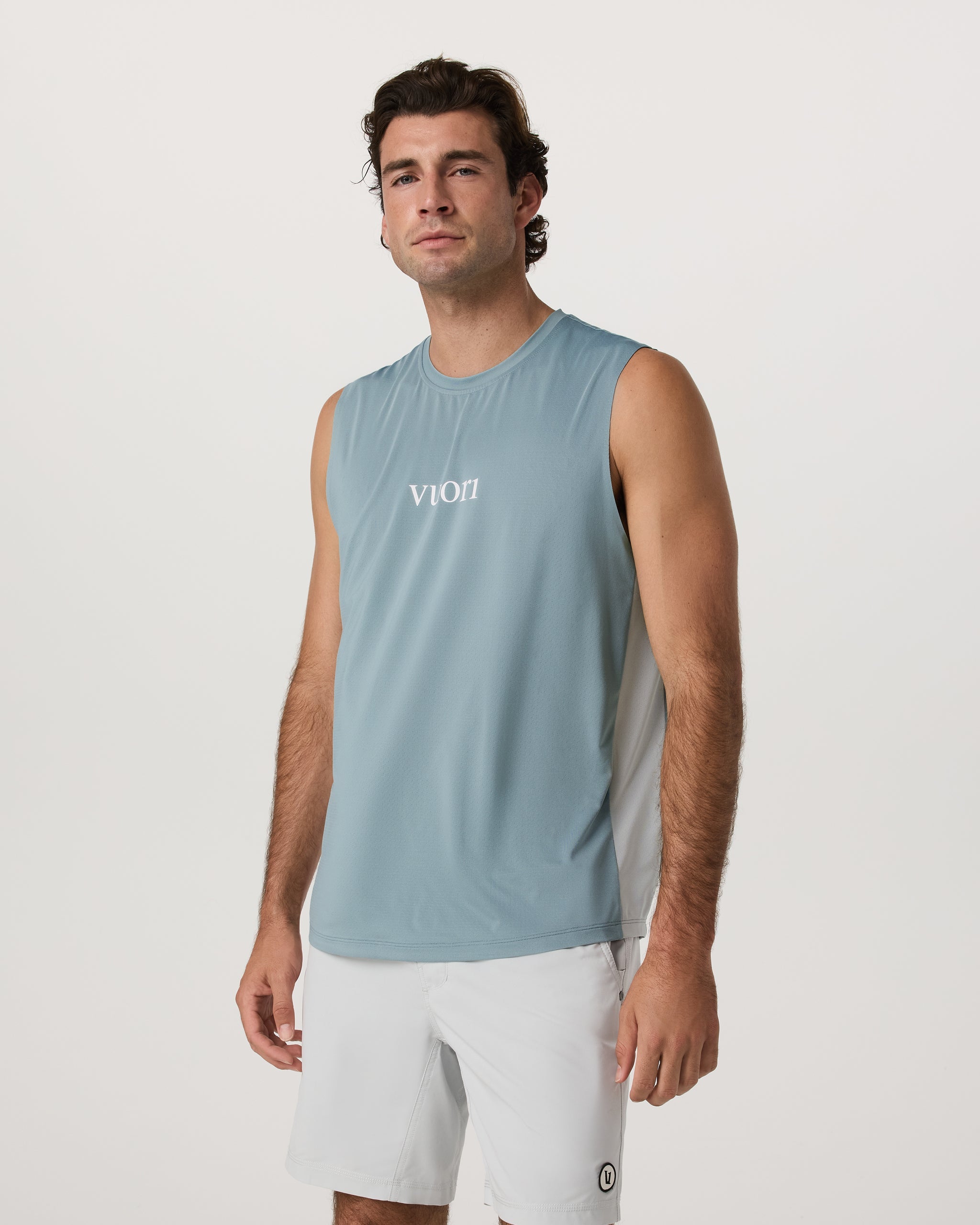 Sleeveless Viewpoint Muscle Tank 2.0 Pro | Mist Pro