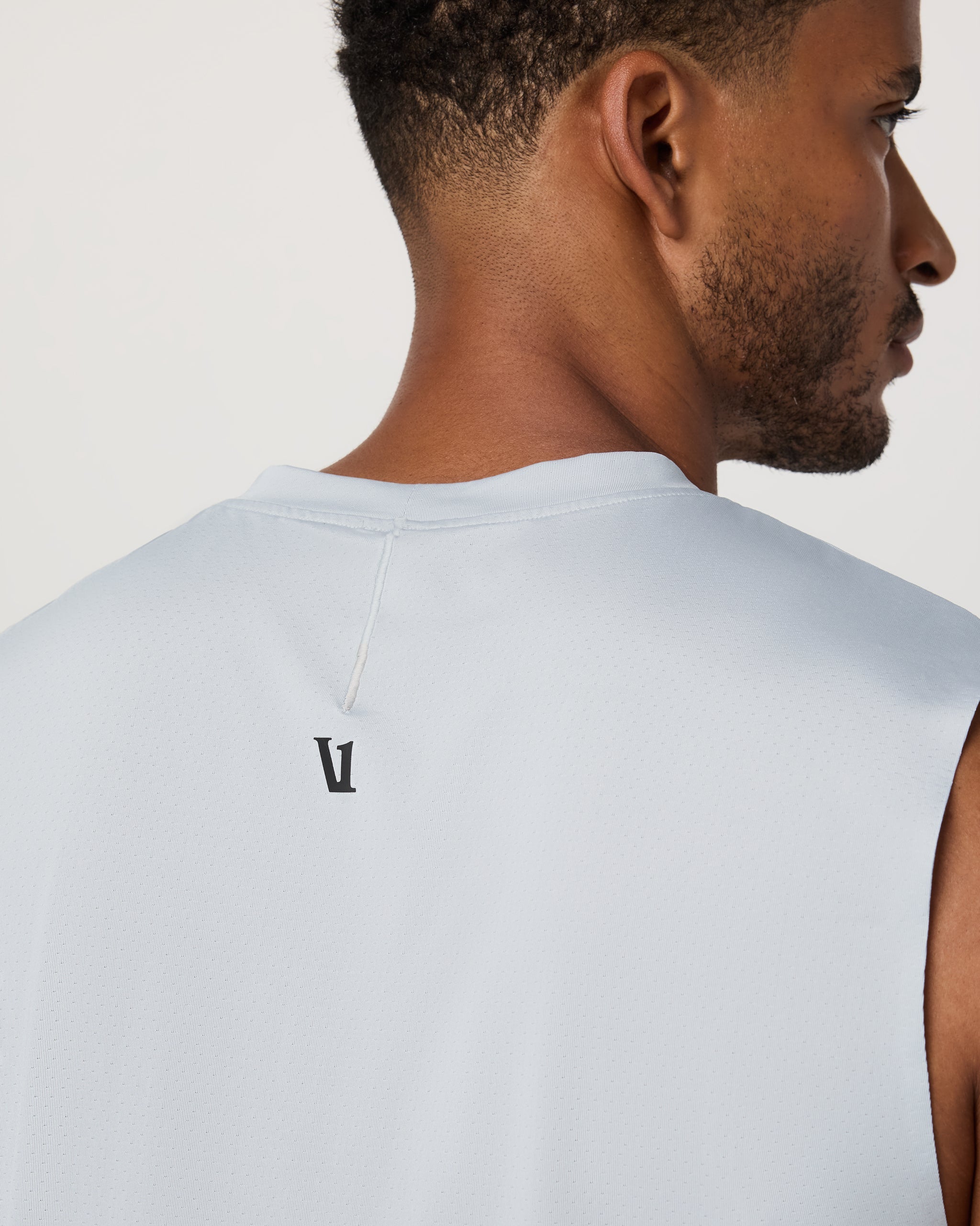 Sleeveless Viewpoint Muscle Tank 2.0 | Sky Grey