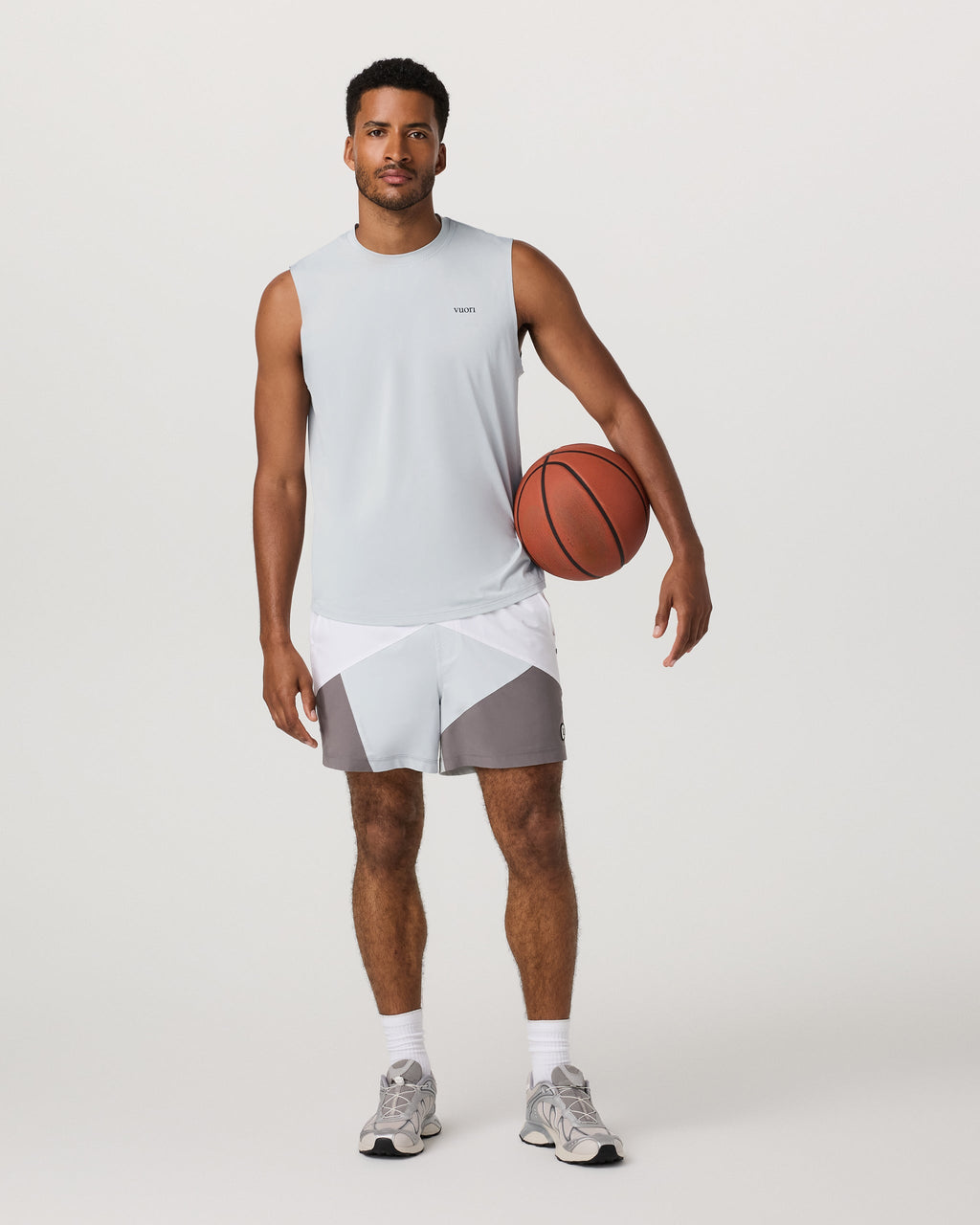 Sleeveless Viewpoint Muscle Tank 2.0 | Sky Grey