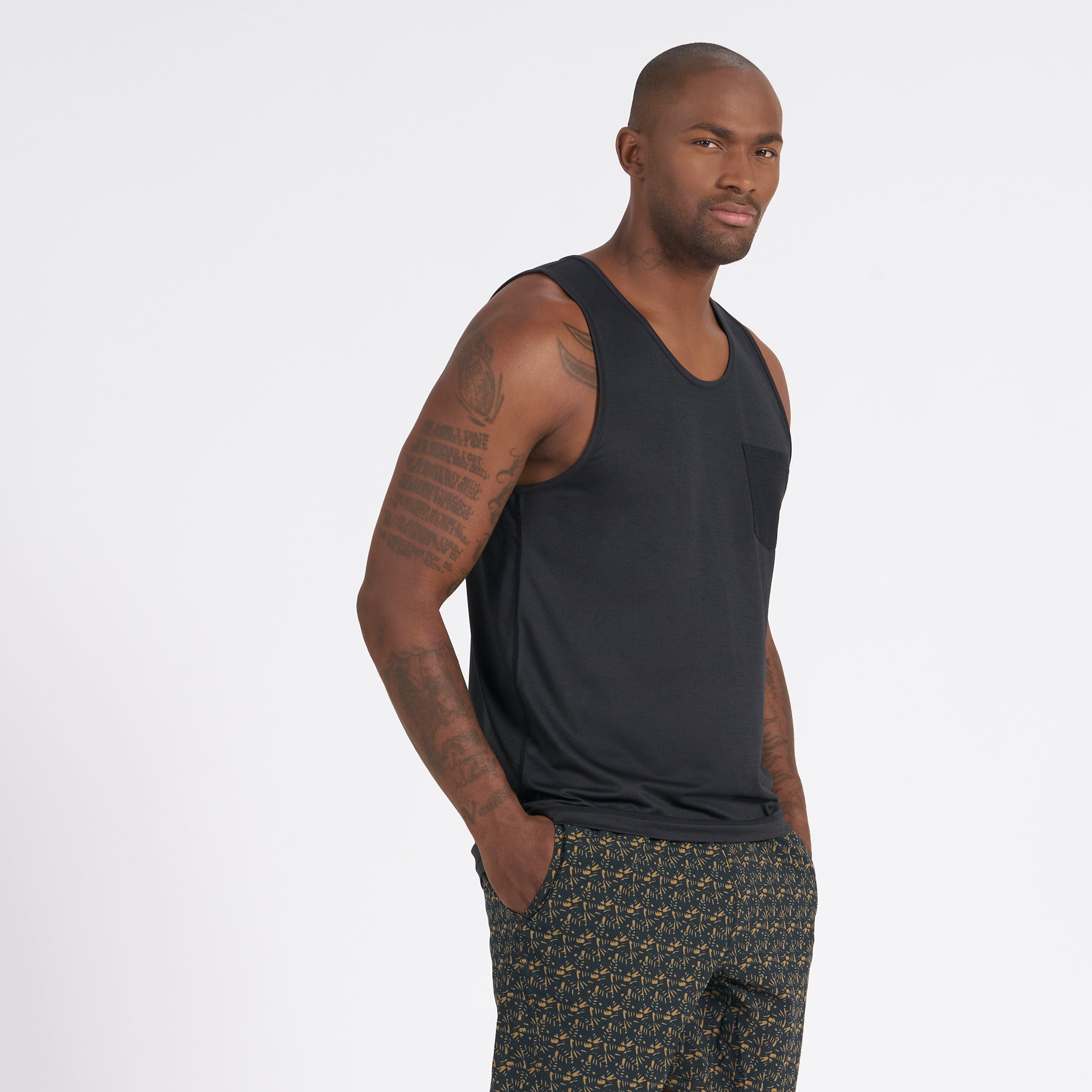 Tradewind Performance Tank | Black