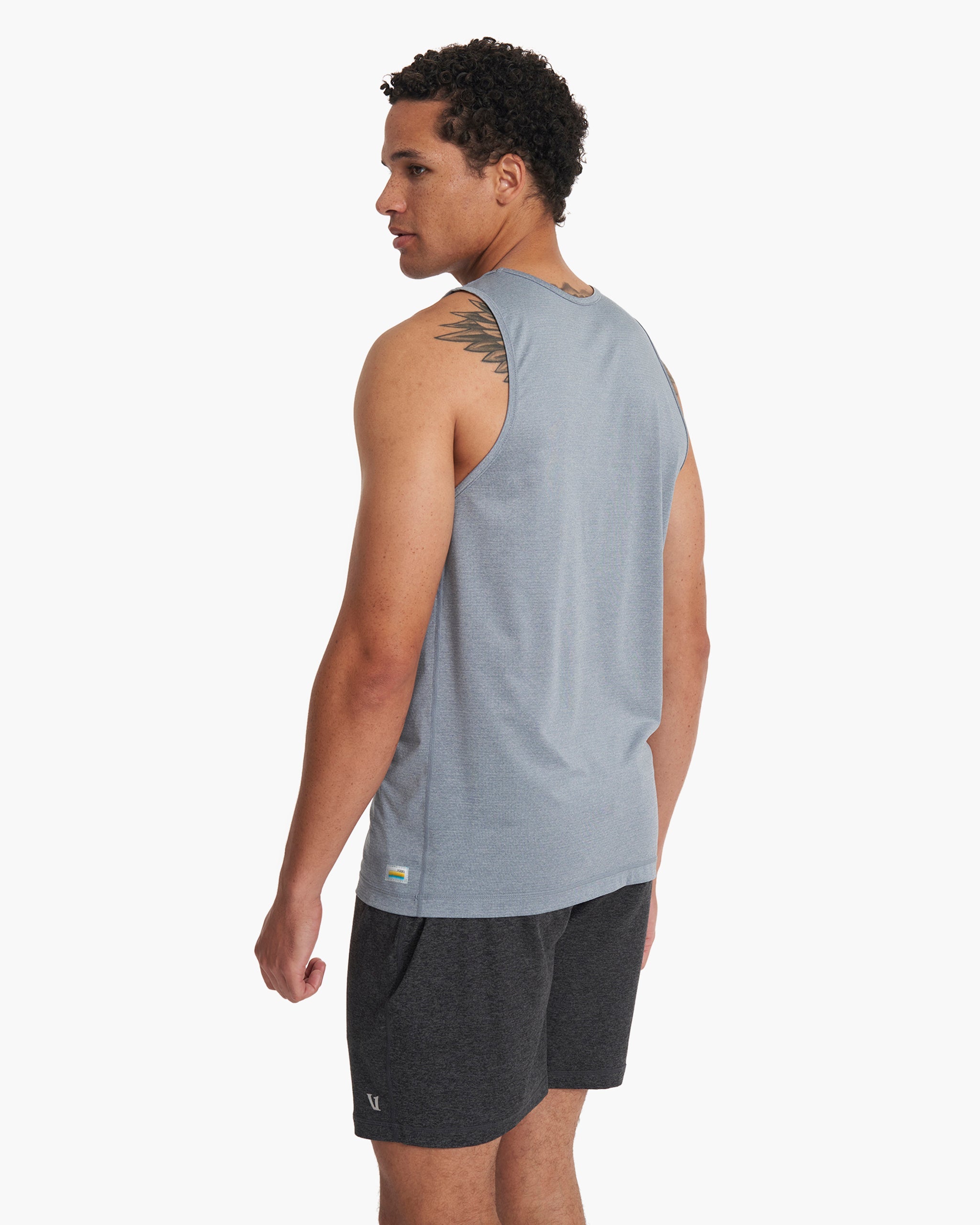 Tradewind Performance Tank | Cloud Heather