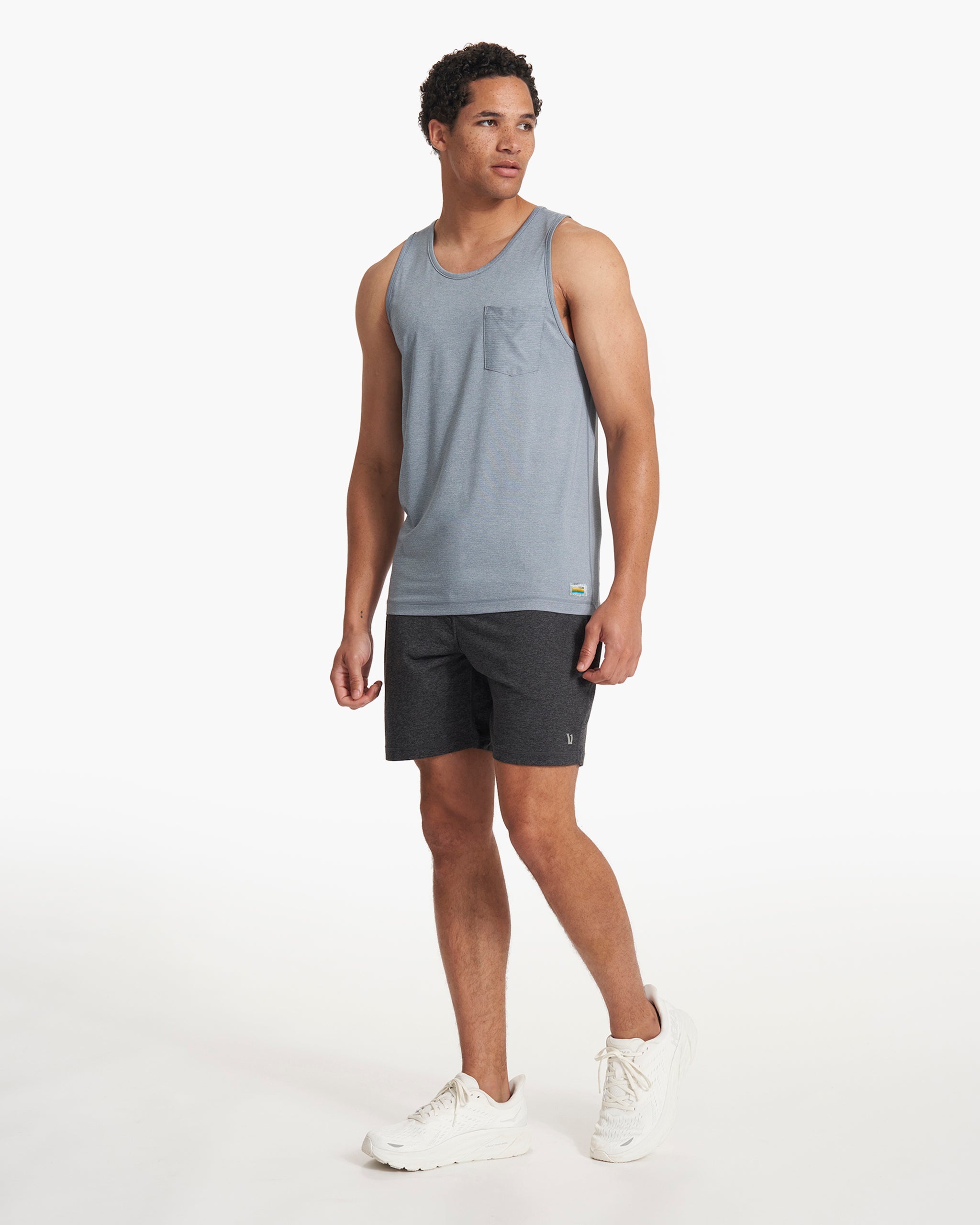 Tradewind Performance Tank | Cloud Heather