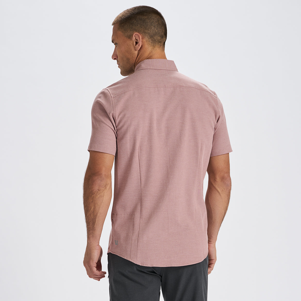 Bishop Short-Sleeve Button-Down | Saltwater Red