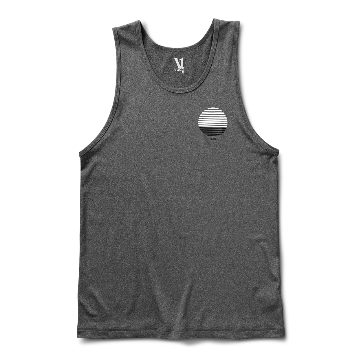 Watermans Sun Stripe Tank | Heather Grey
