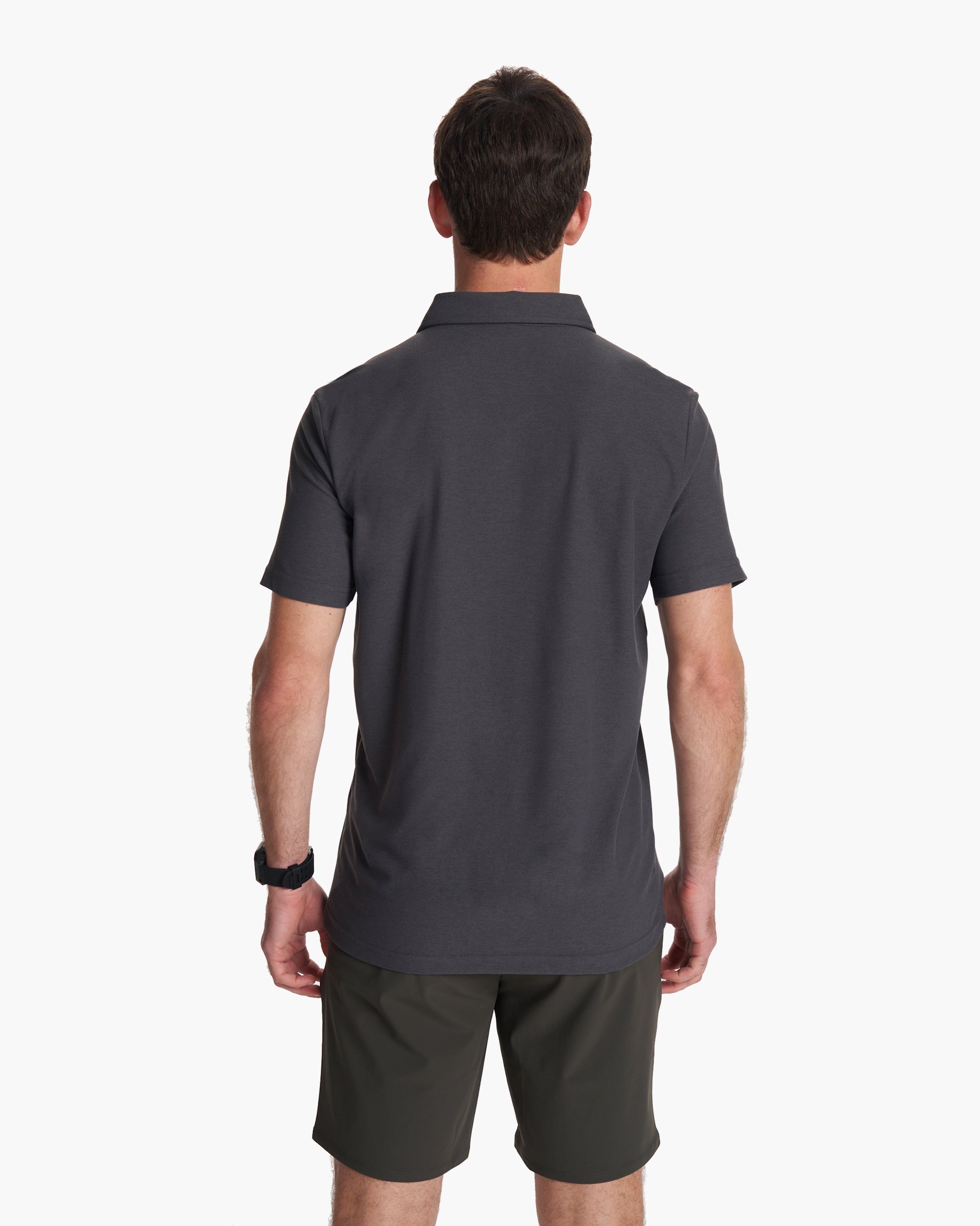 Ace Polo | Charcoal