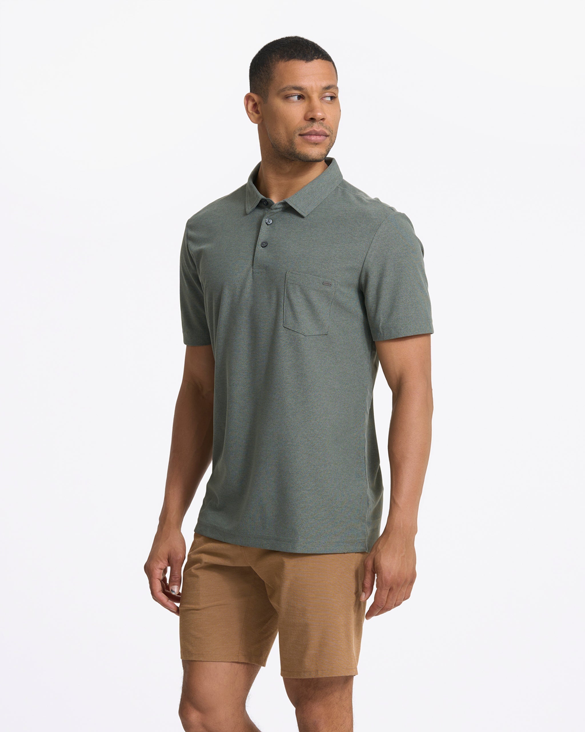 Ace Polo | Dusty Pine
