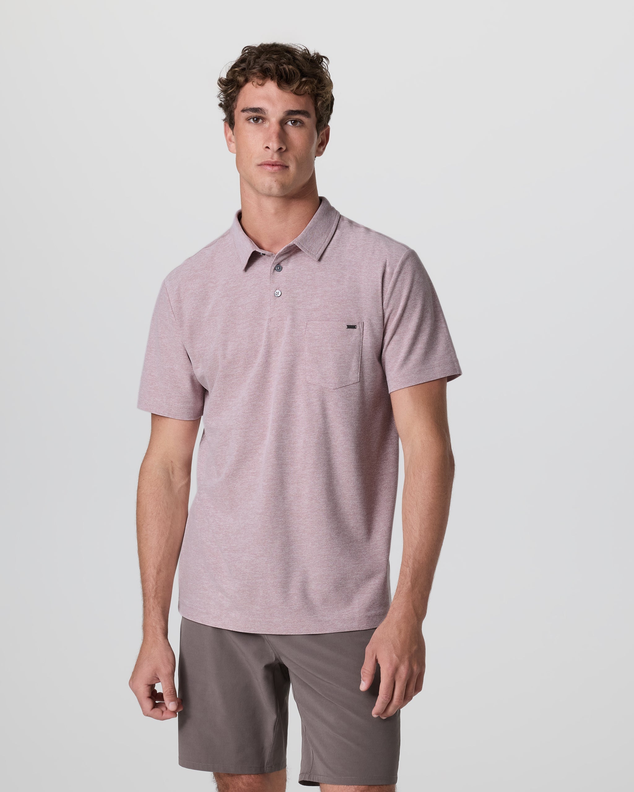 Ace Polo | Saltwater Red