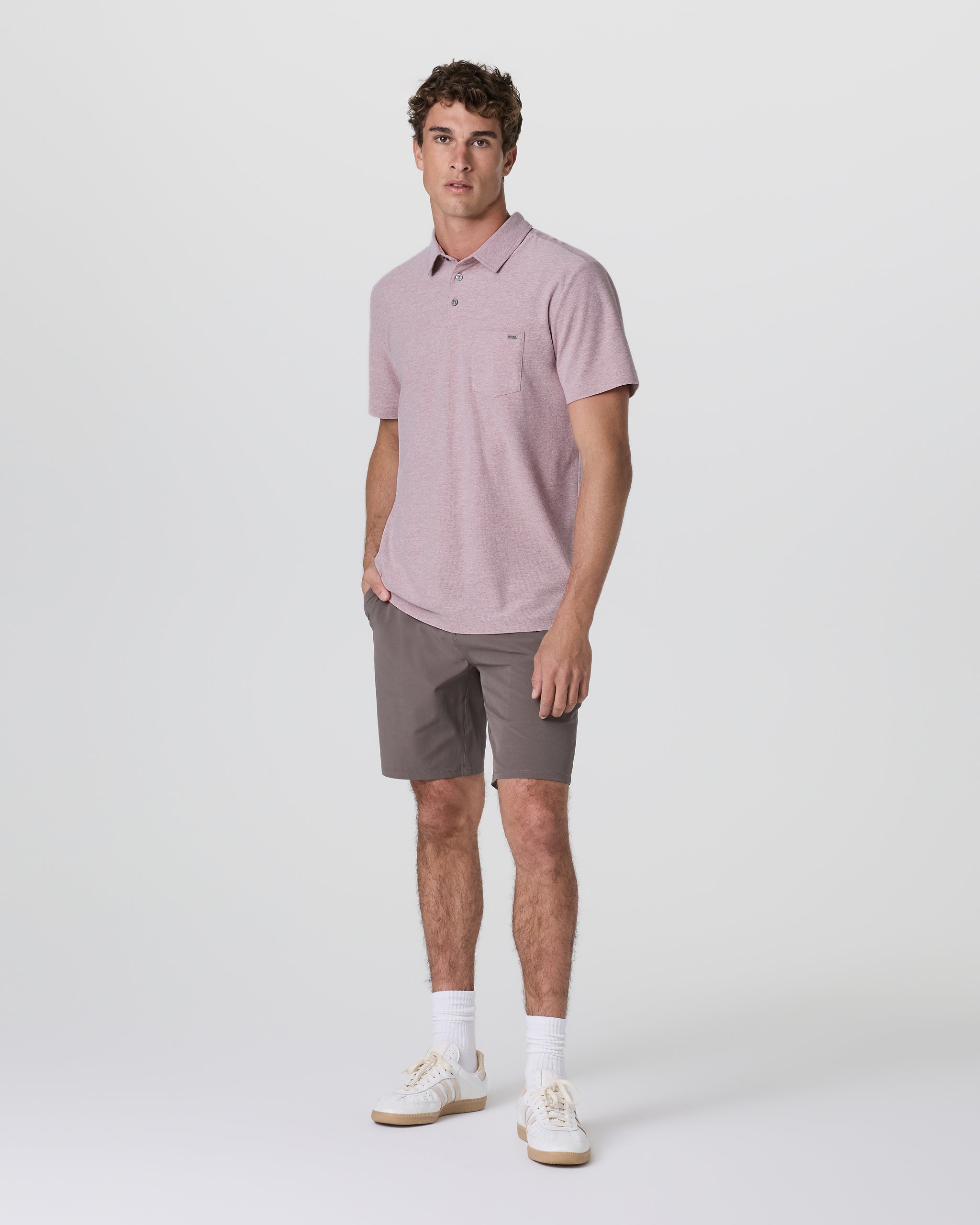 Ace Polo | Saltwater Red