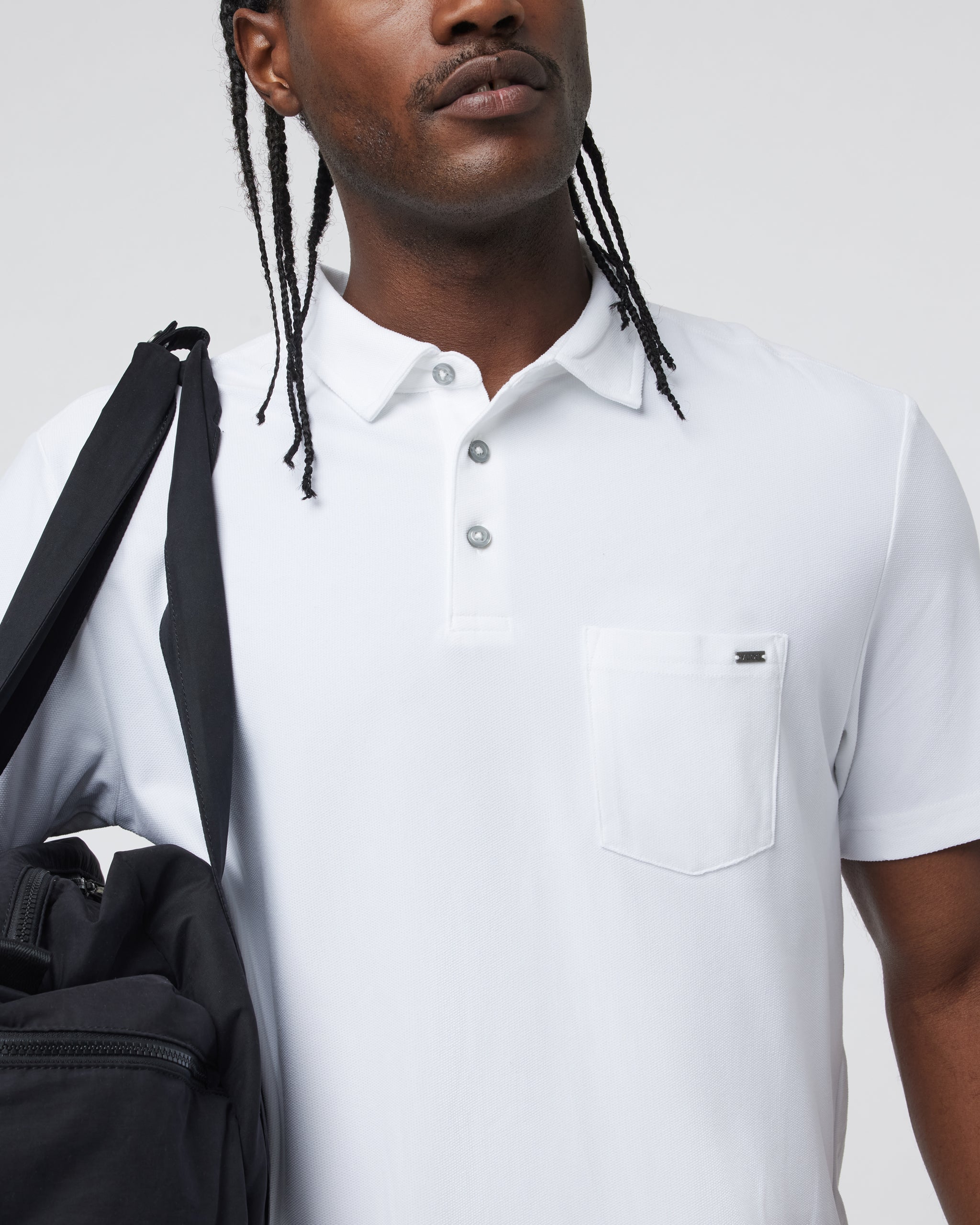 Ace Polo | White