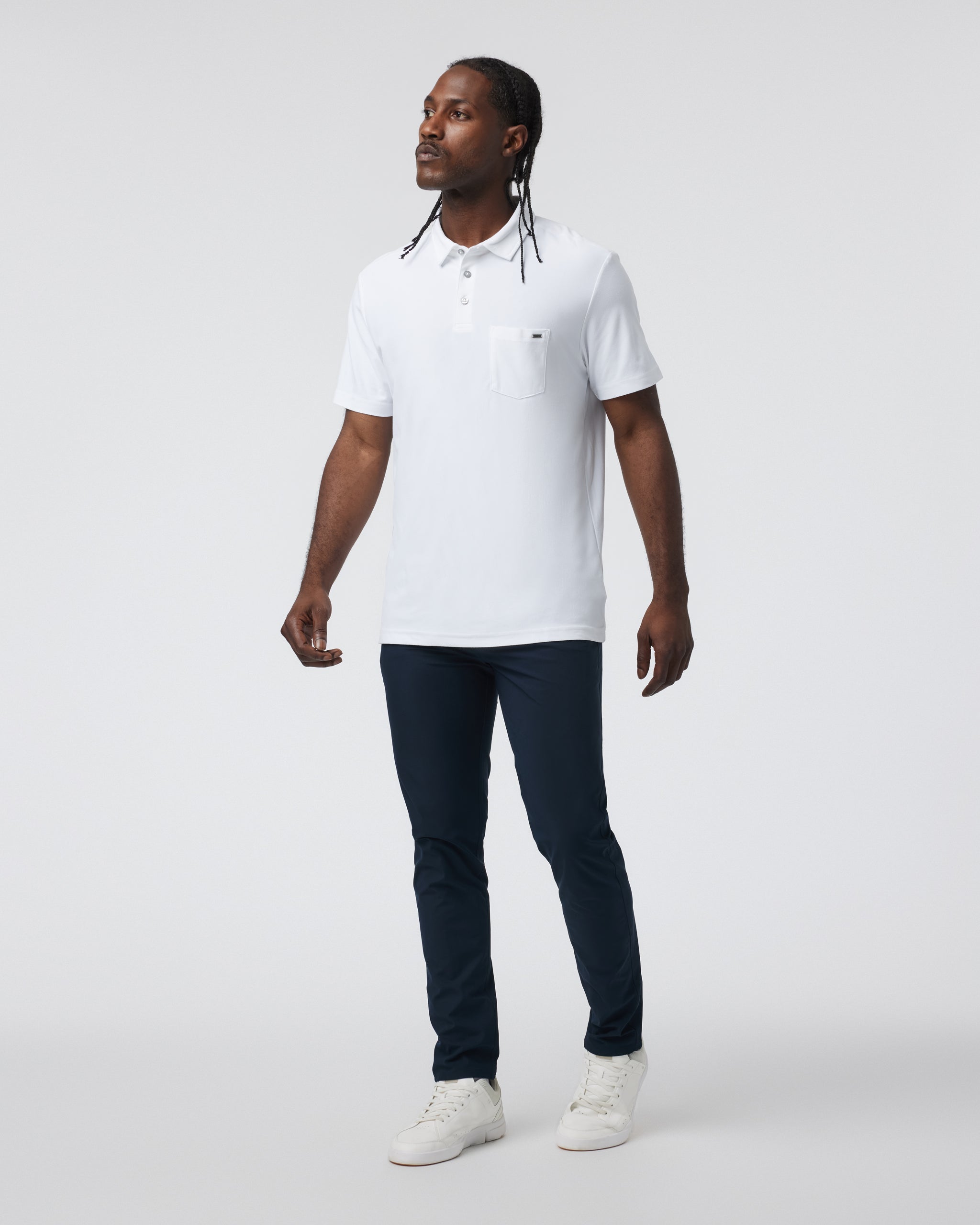 Ace Polo | White