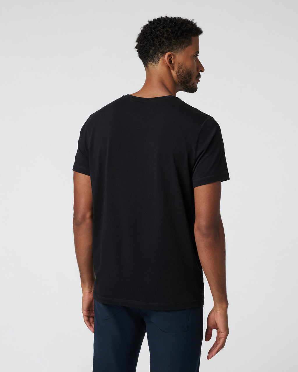 Short-Sleeve Tuvalu Henley | Black