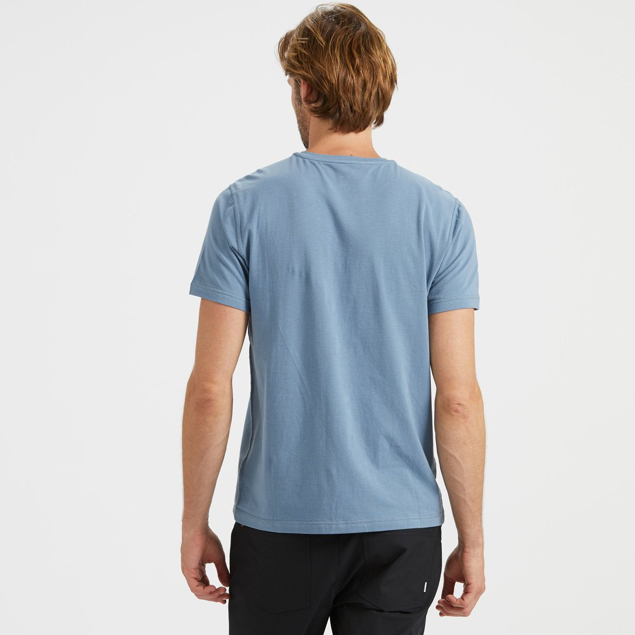 Short-Sleeve Tuvalu Henley | Cloud