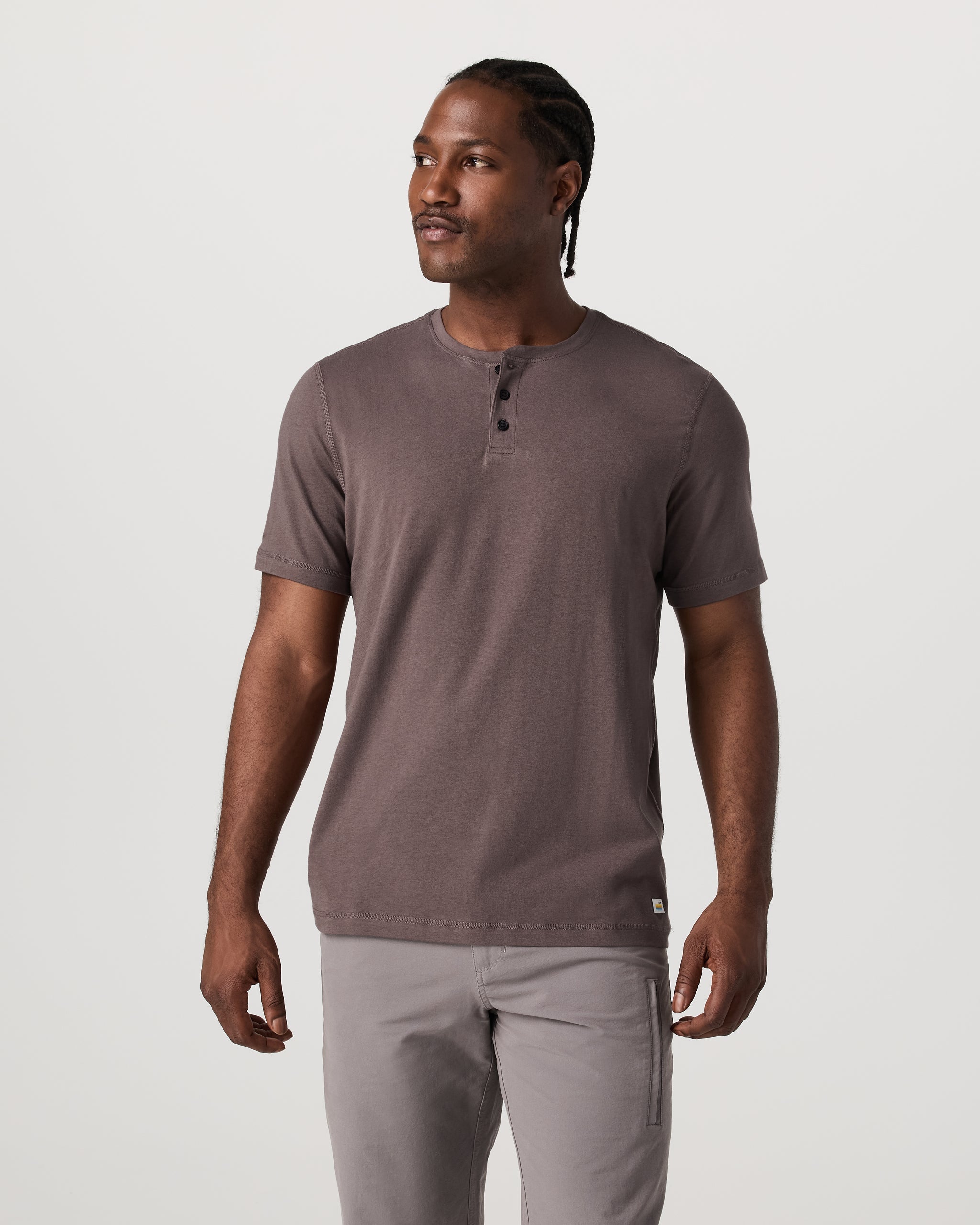 Short Sleeve Tuvalu Henley | Huckleberry