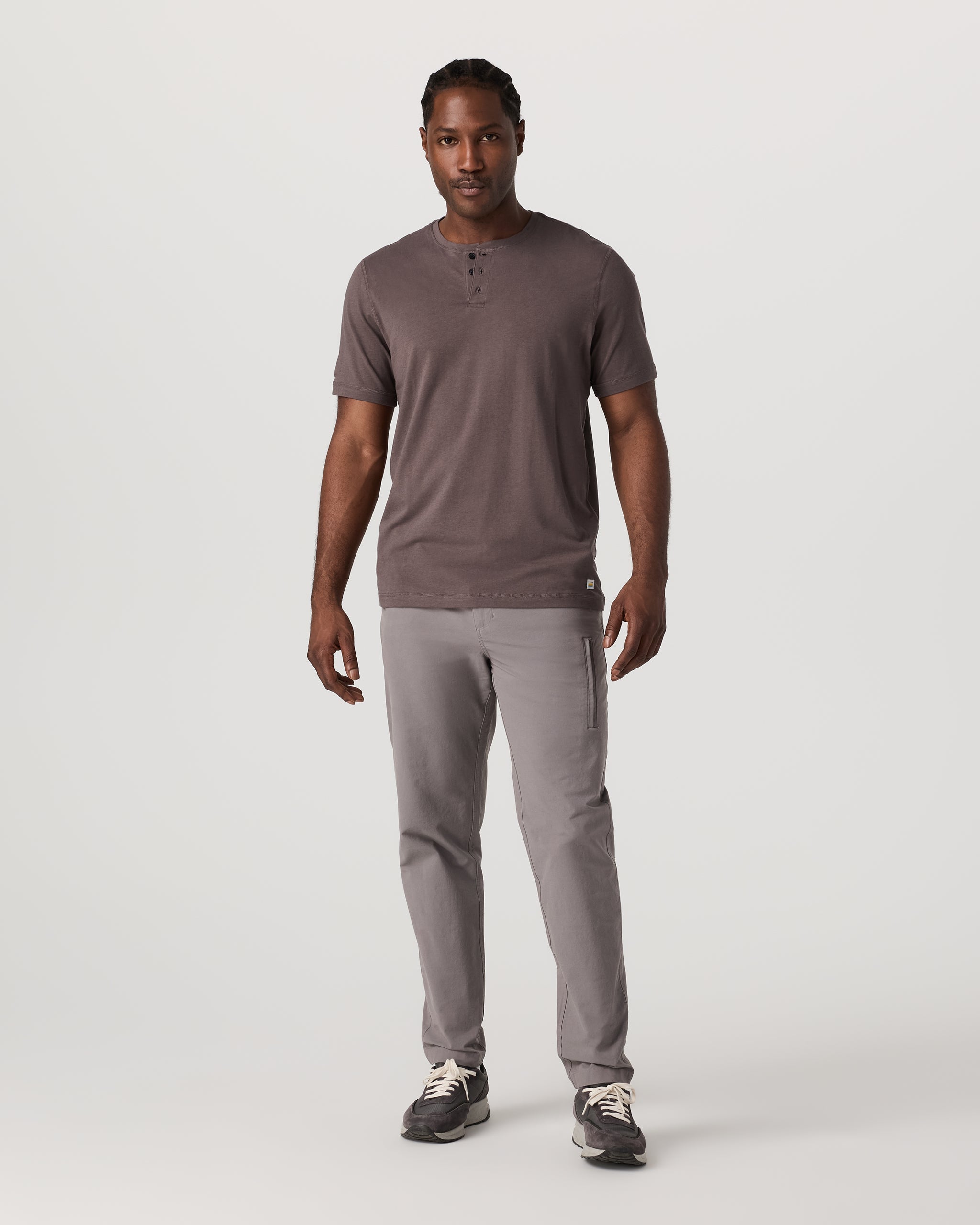 Short Sleeve Tuvalu Henley | Huckleberry