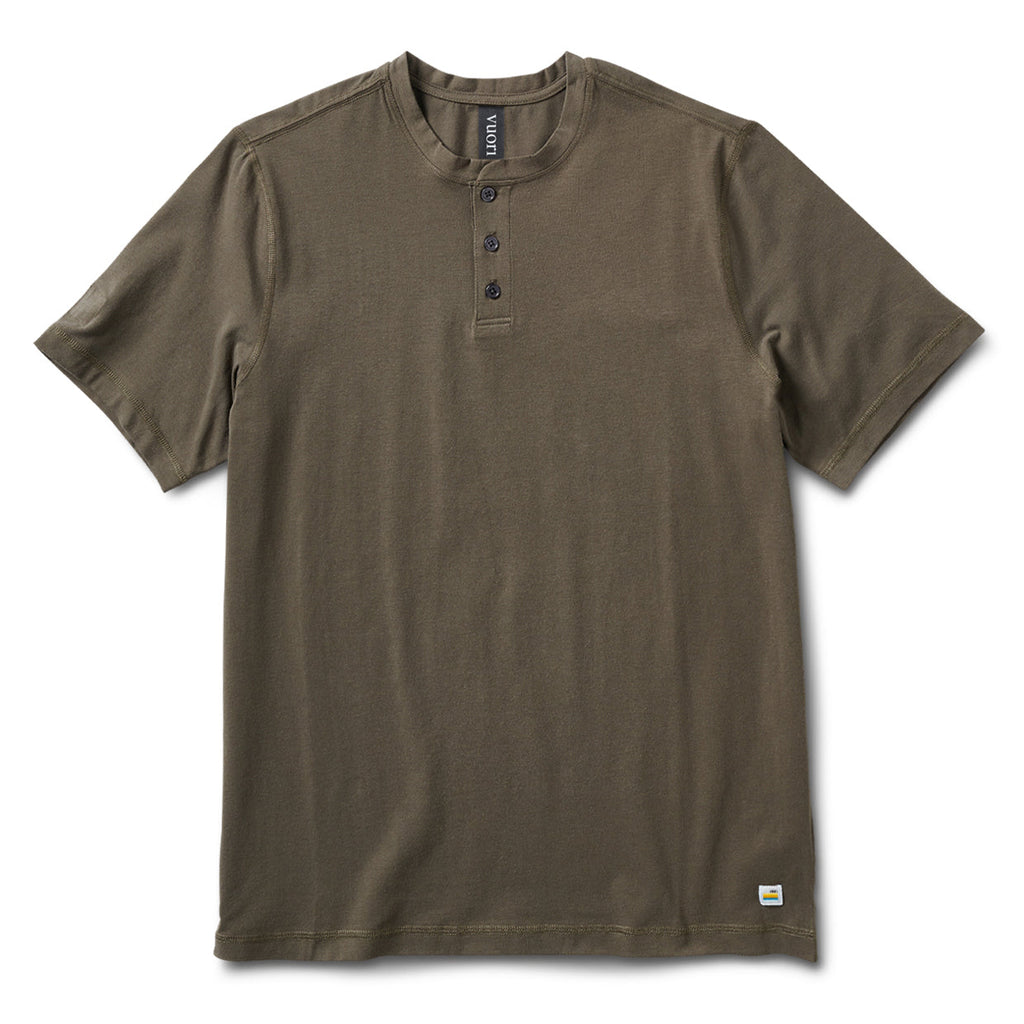 Short-Sleeve Tuvalu Henley | Oregano