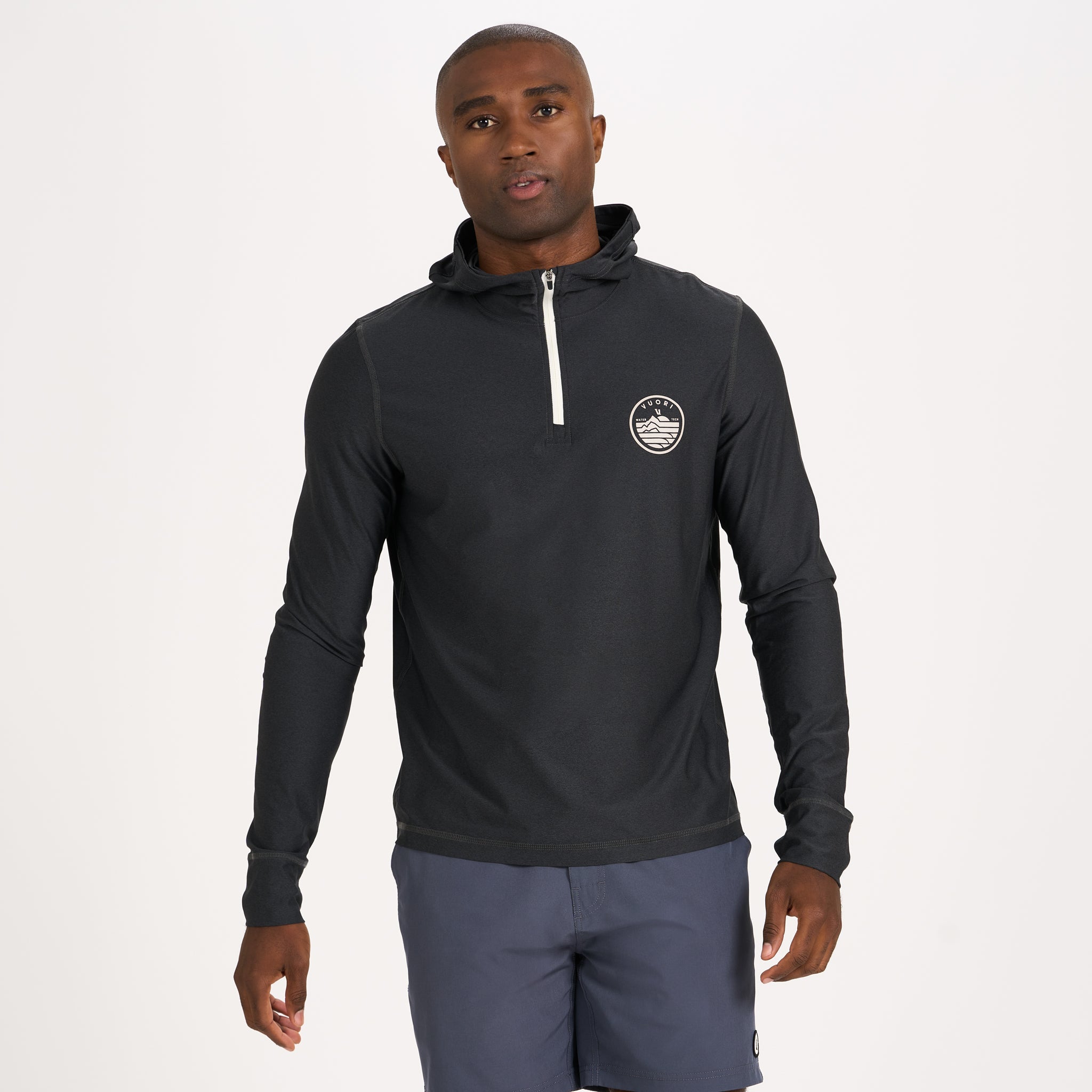 Uluwatu Water Hoodie | Black Heather