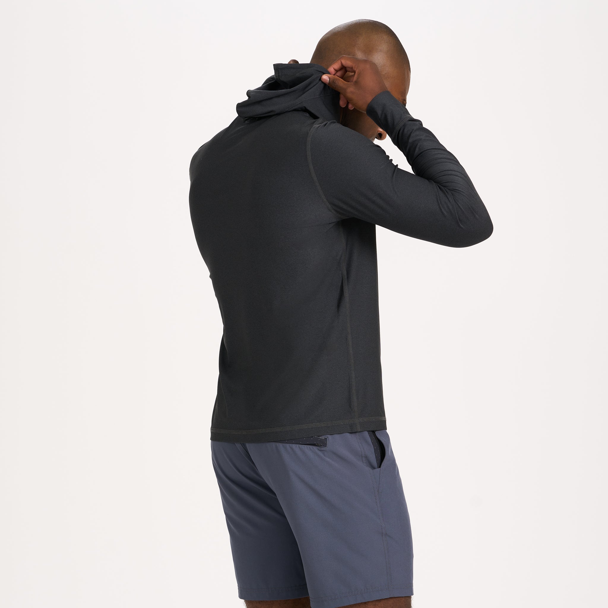 Uluwatu Water Hoodie | Black Heather