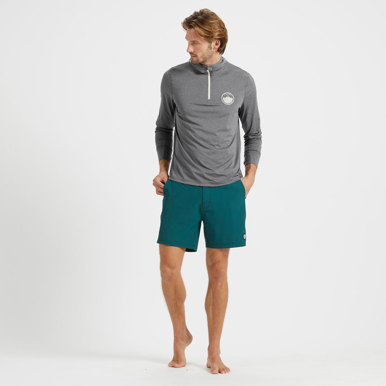 Uluwatu Water Hoodie | Charcoal Heather