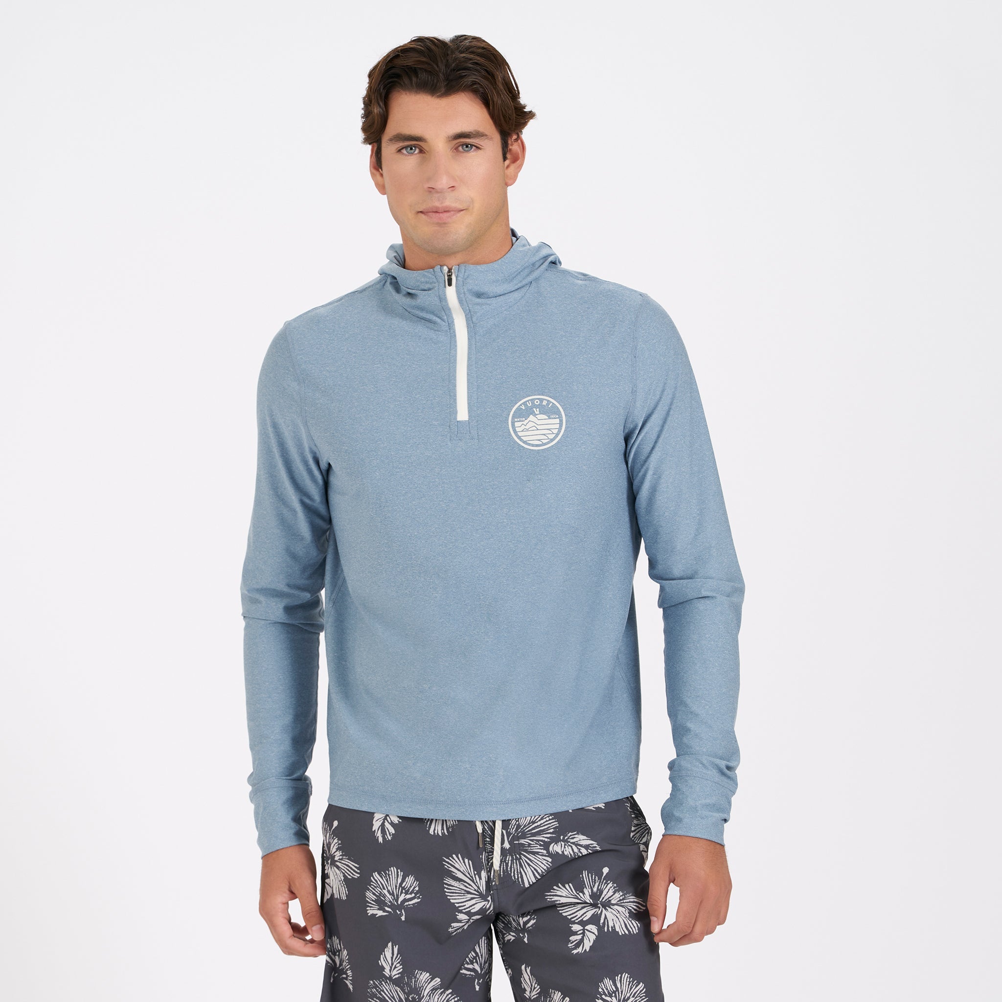 Uluwatu Water Hoodie | Cloud Heather