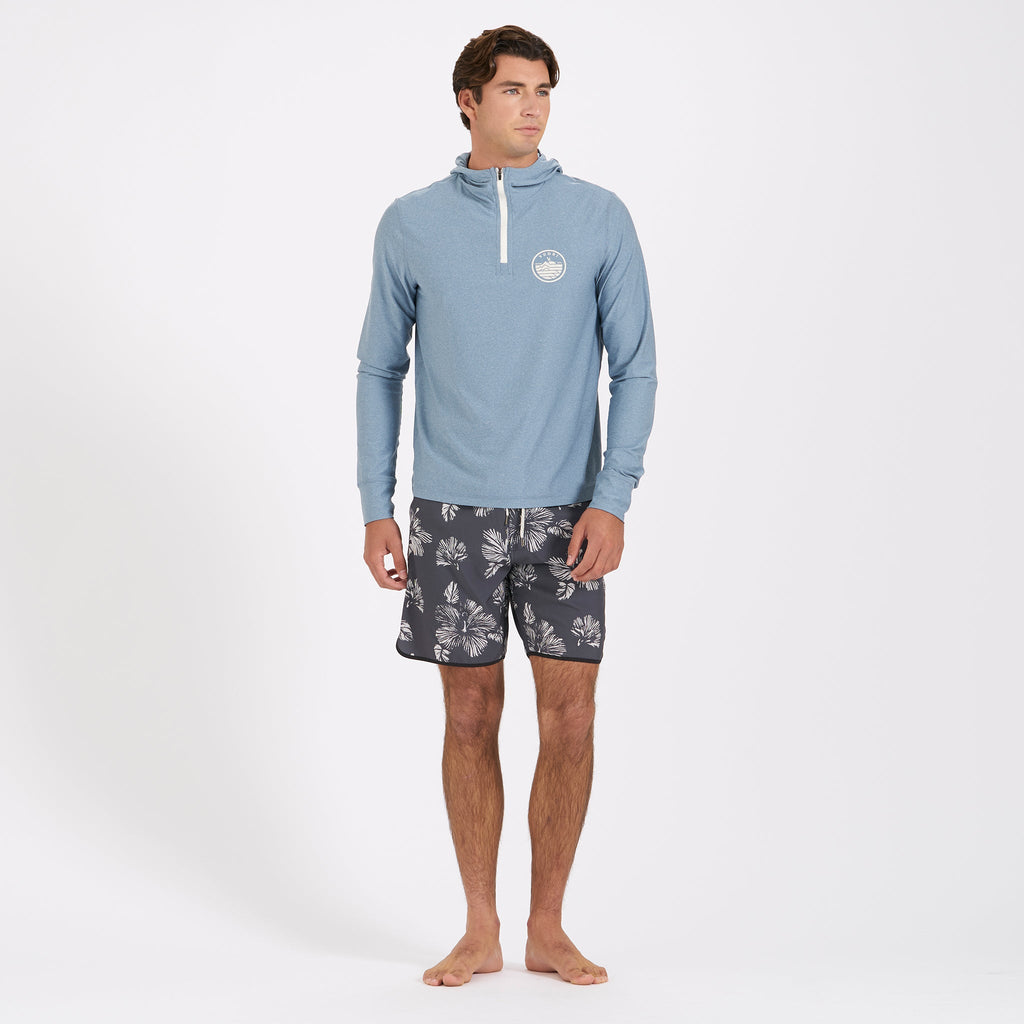 Uluwatu Water Hoodie | Cloud Heather