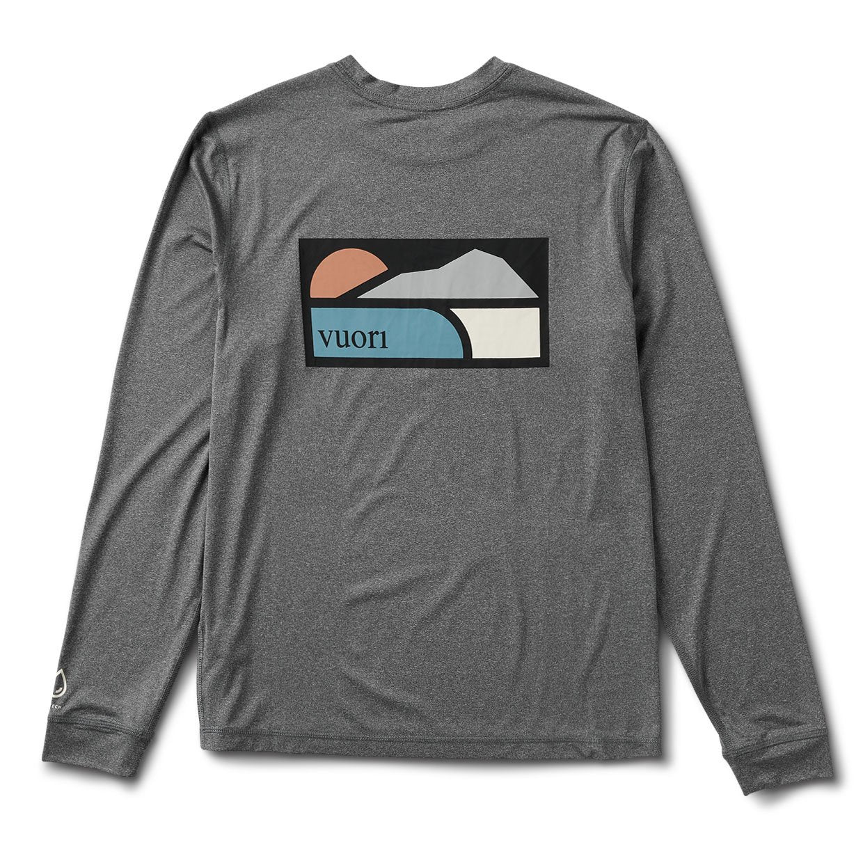 Long-Sleeve Uluwatu Water Tee | Charcoal Heather