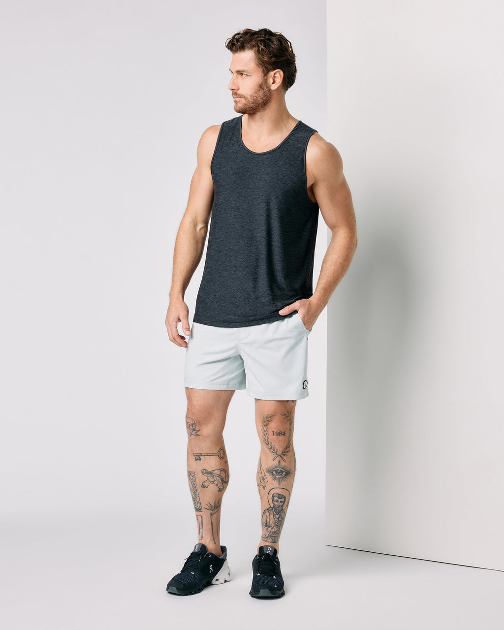 Strato Tech Tank | Charcoal Heather