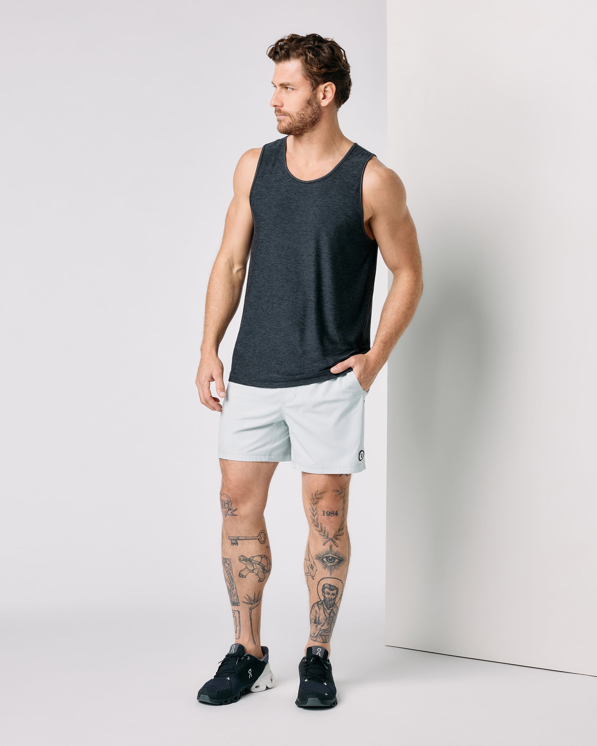 Strato Tech Tank | Charcoal Heather