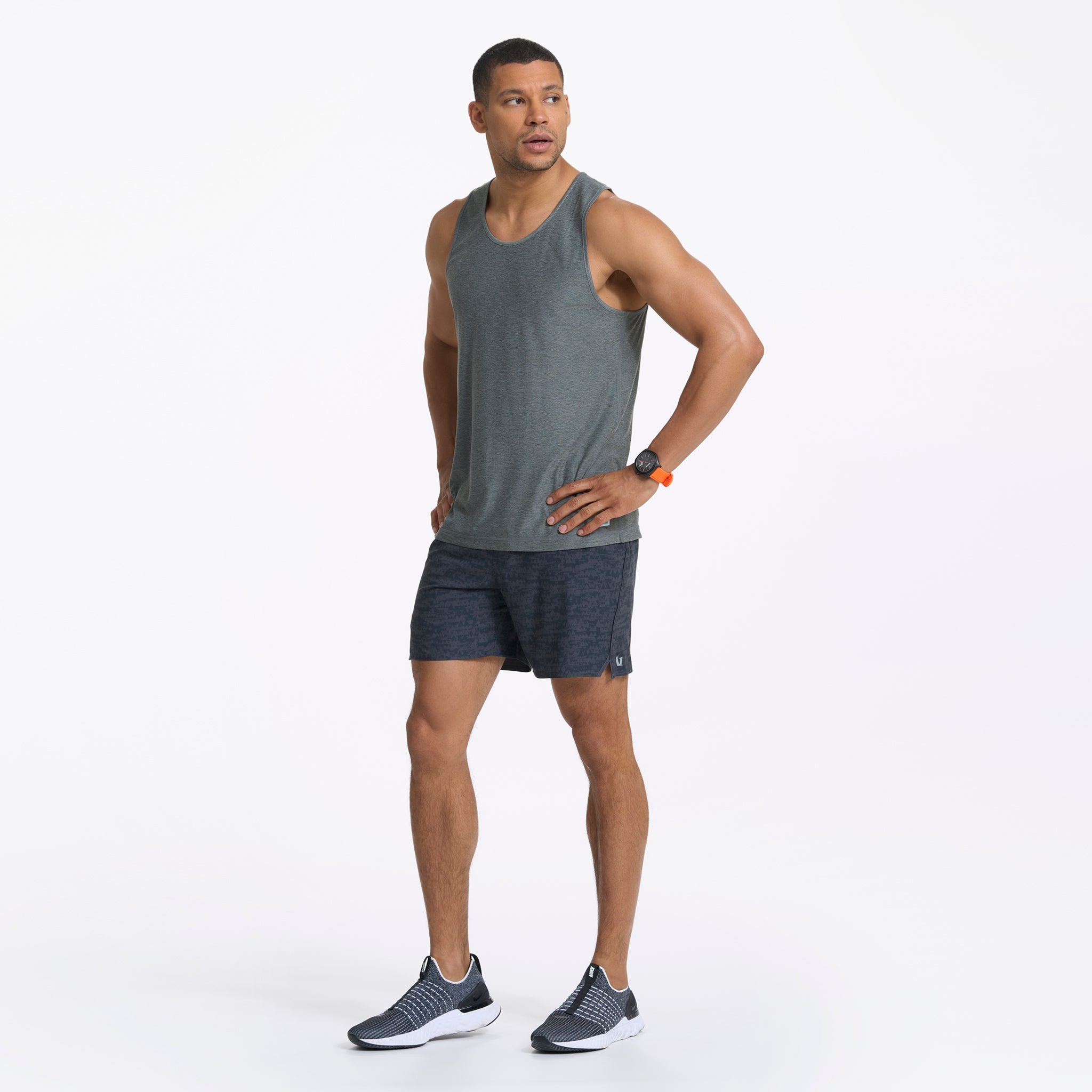 Strato Tech Tank | Dusty Pine Heather